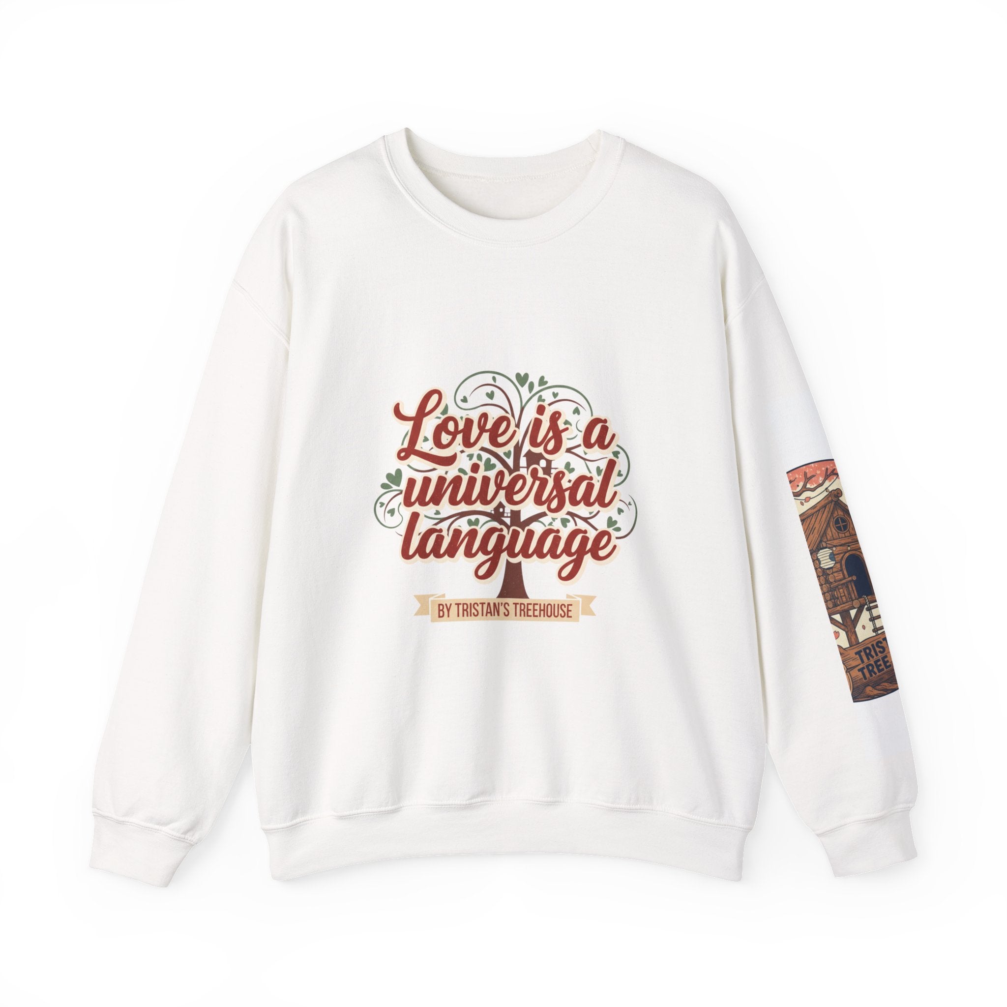 Love Is a Universal Language Crewneck Sweatshirt