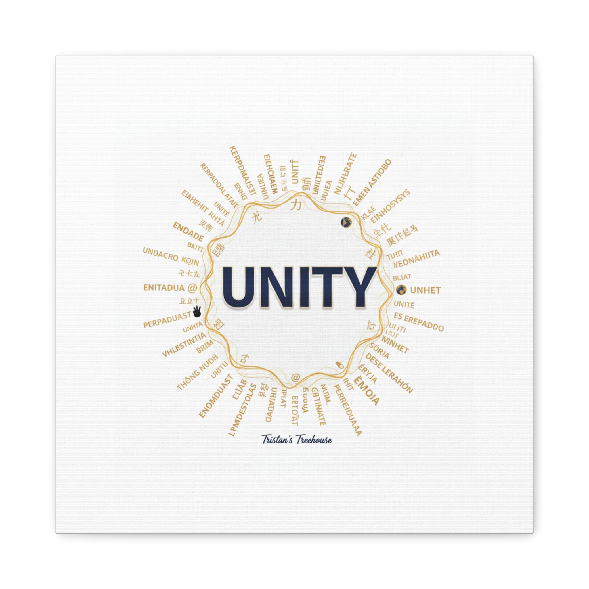 UNITY Canvas, Matte Stretched 1.25" | Dry January sober curious decor