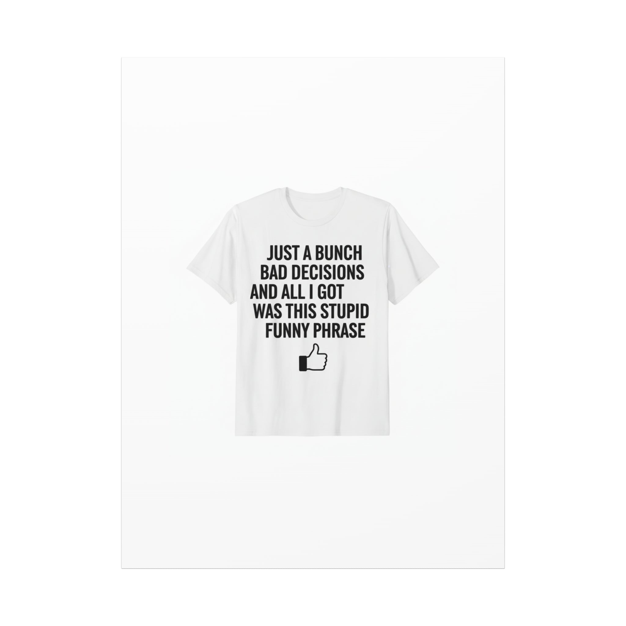self-deprecating quote Canvas | sarcastic introvert wall art, anxiety humor