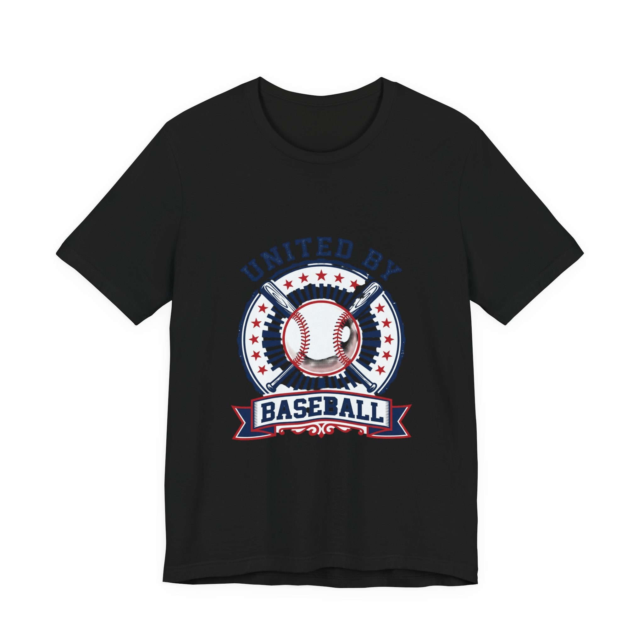 United by Baseball Tee | Patriotic Baseball Shirt, Vintage Red White Blue