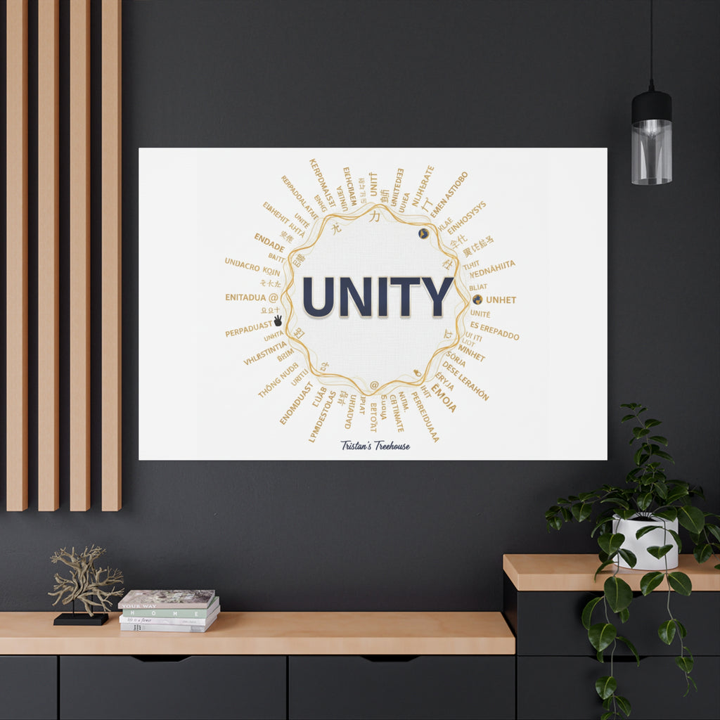 UNITY Canvas, Matte Stretched 1.25" | Dry January sober curious decor