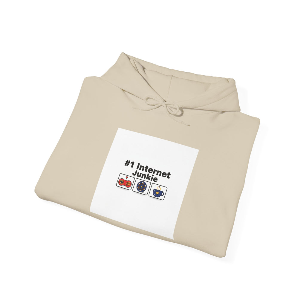 #1 Internet Junkie Hoodie, top-list ranking graphic, list lover merch