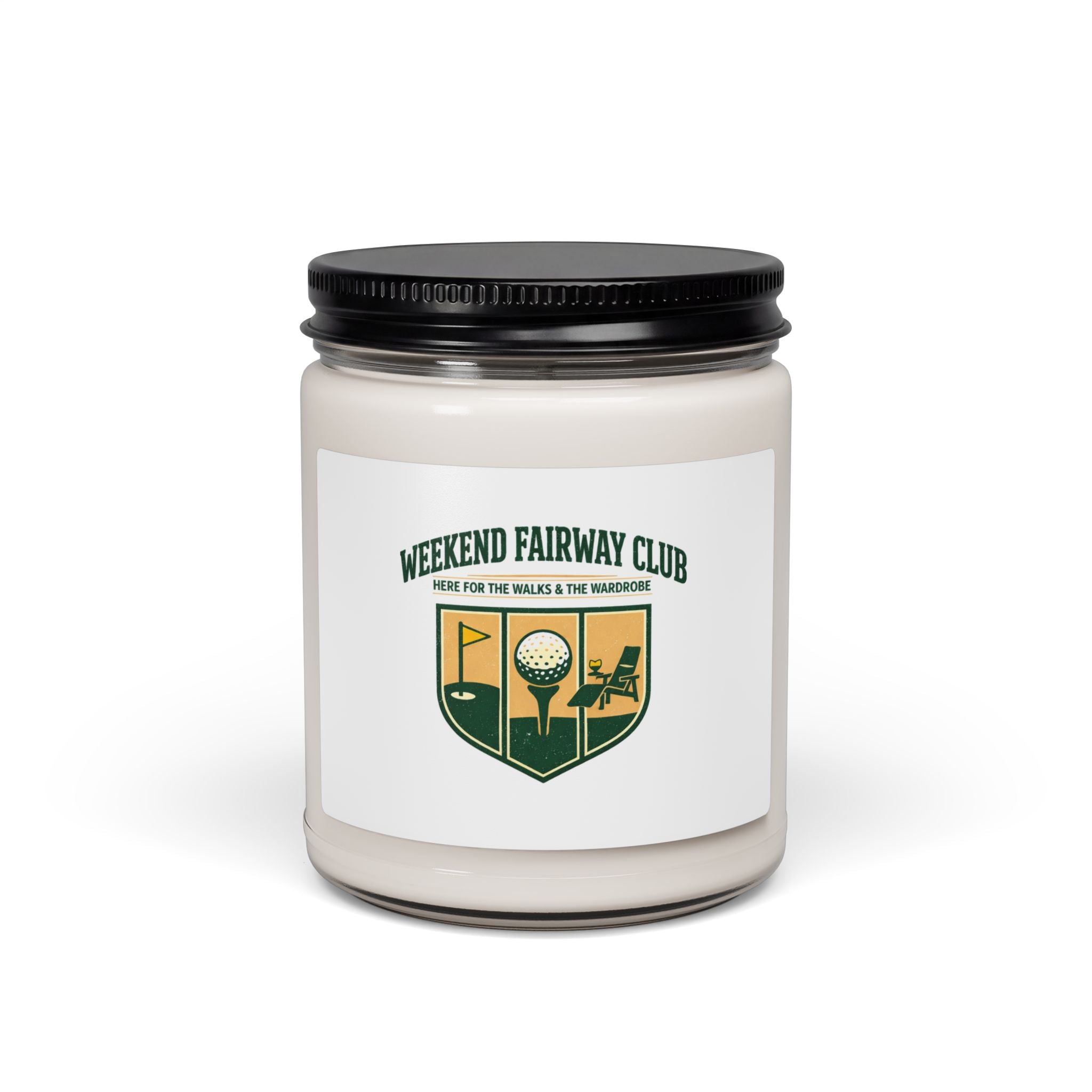 Weekend Fairway Club Candle – Golf Soy Candle, 9oz | Clubhouse Edition