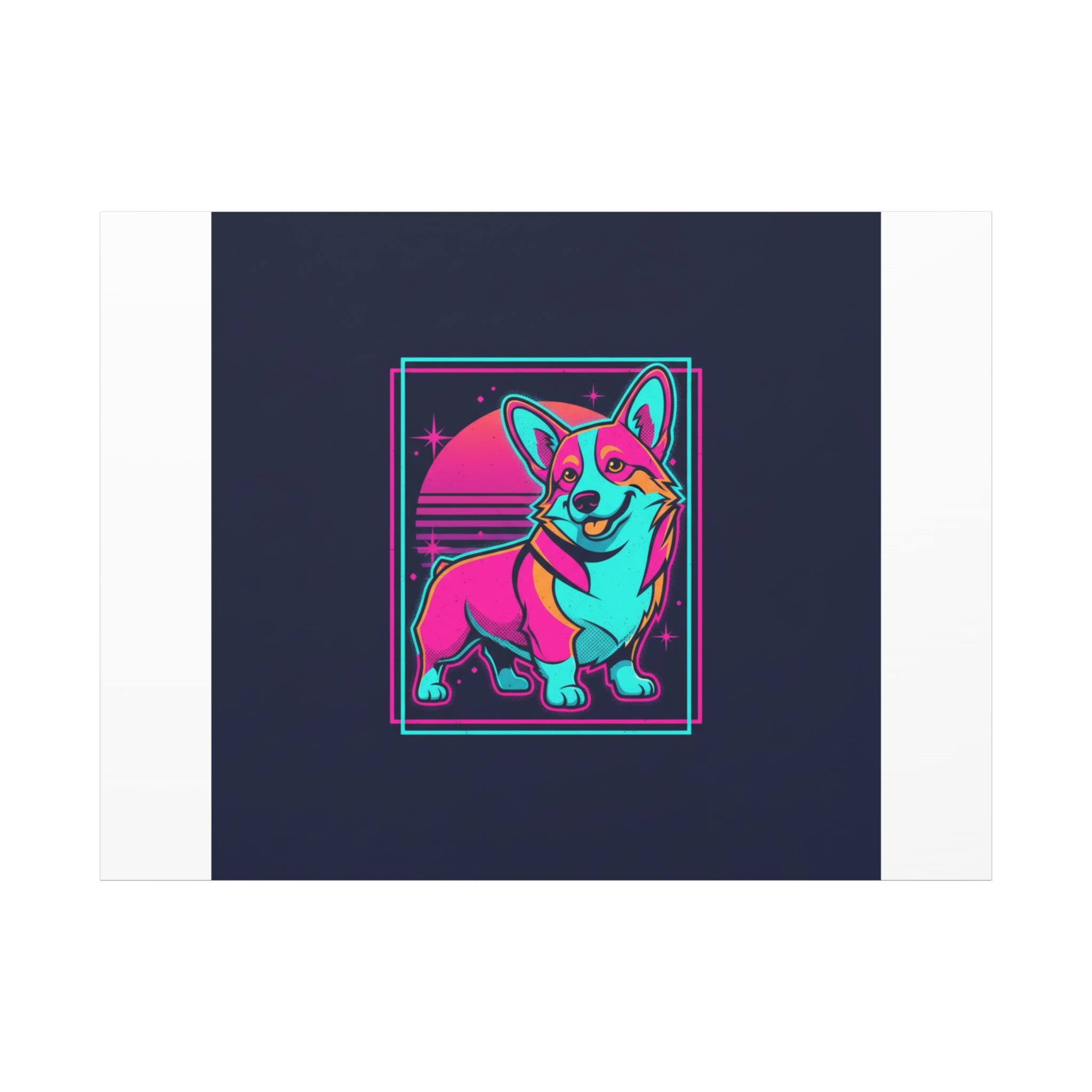 Platonic Love Corgi Canvas | Friendship Valentine, Galentine’s Wall Art