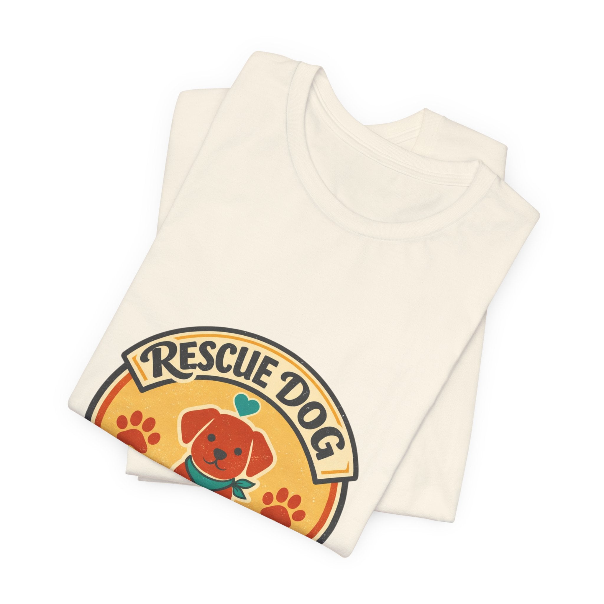 Rescue Dog Dog Mom Tee | rescue pride, fur baby