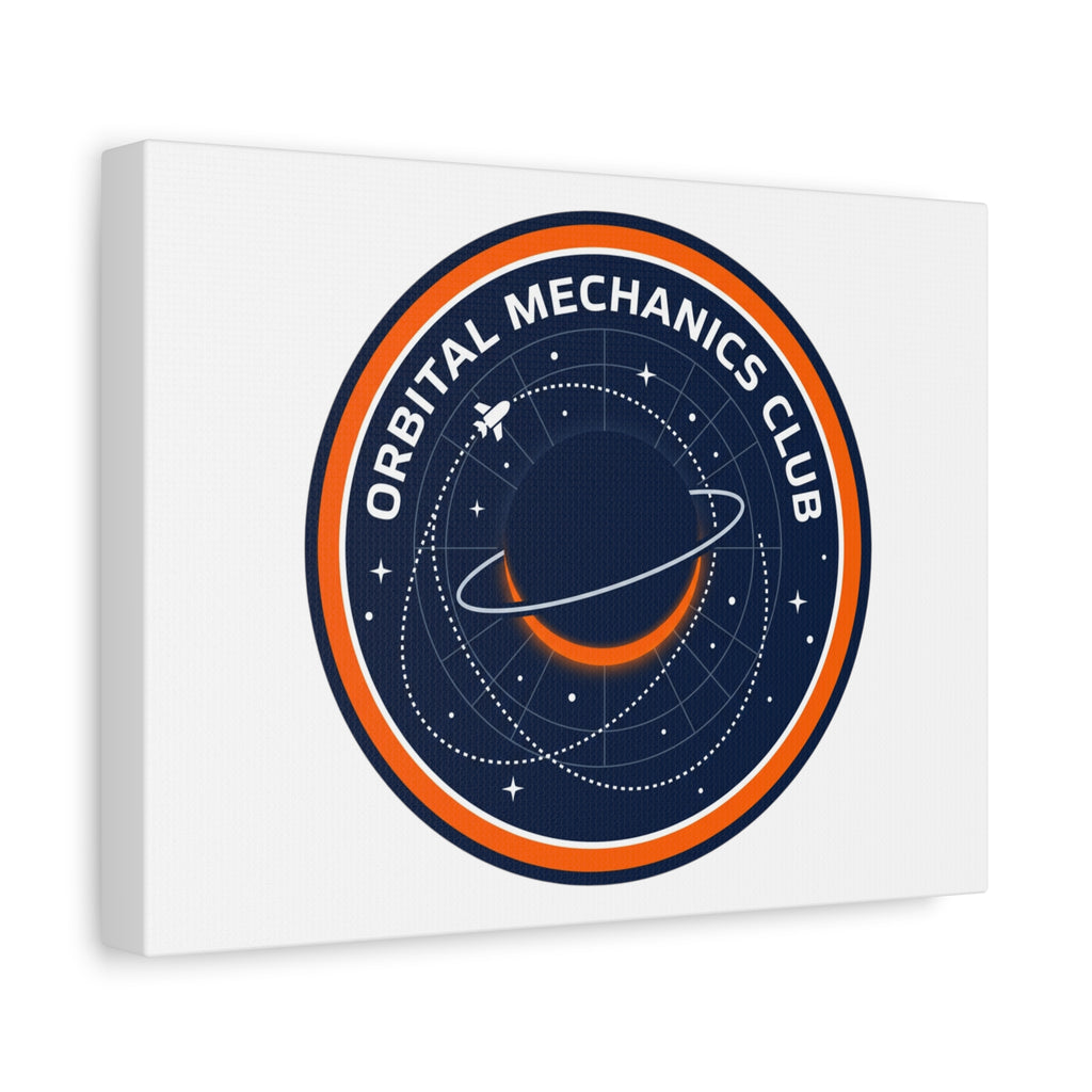 Orbital Mechanics Club Canvas | mission patch, space science