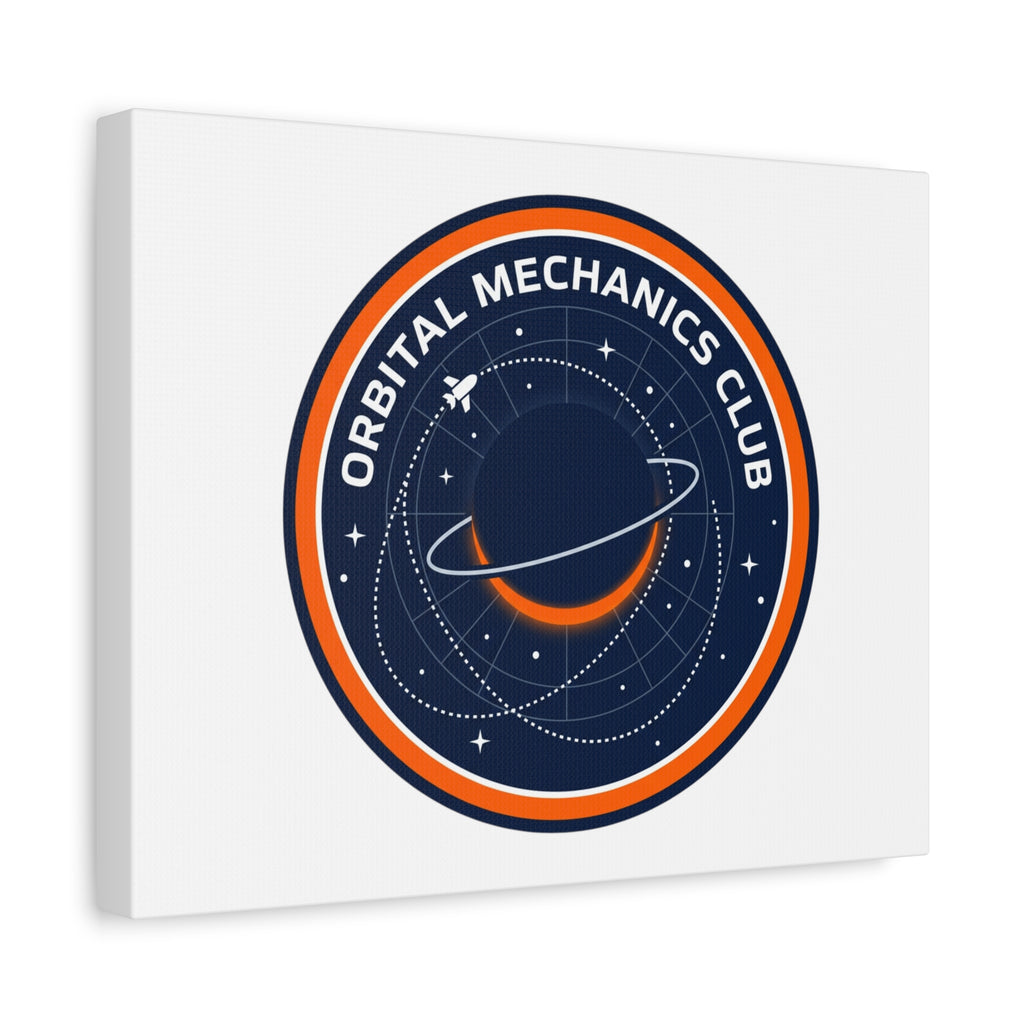 Orbital Mechanics Club Canvas | mission patch, space science