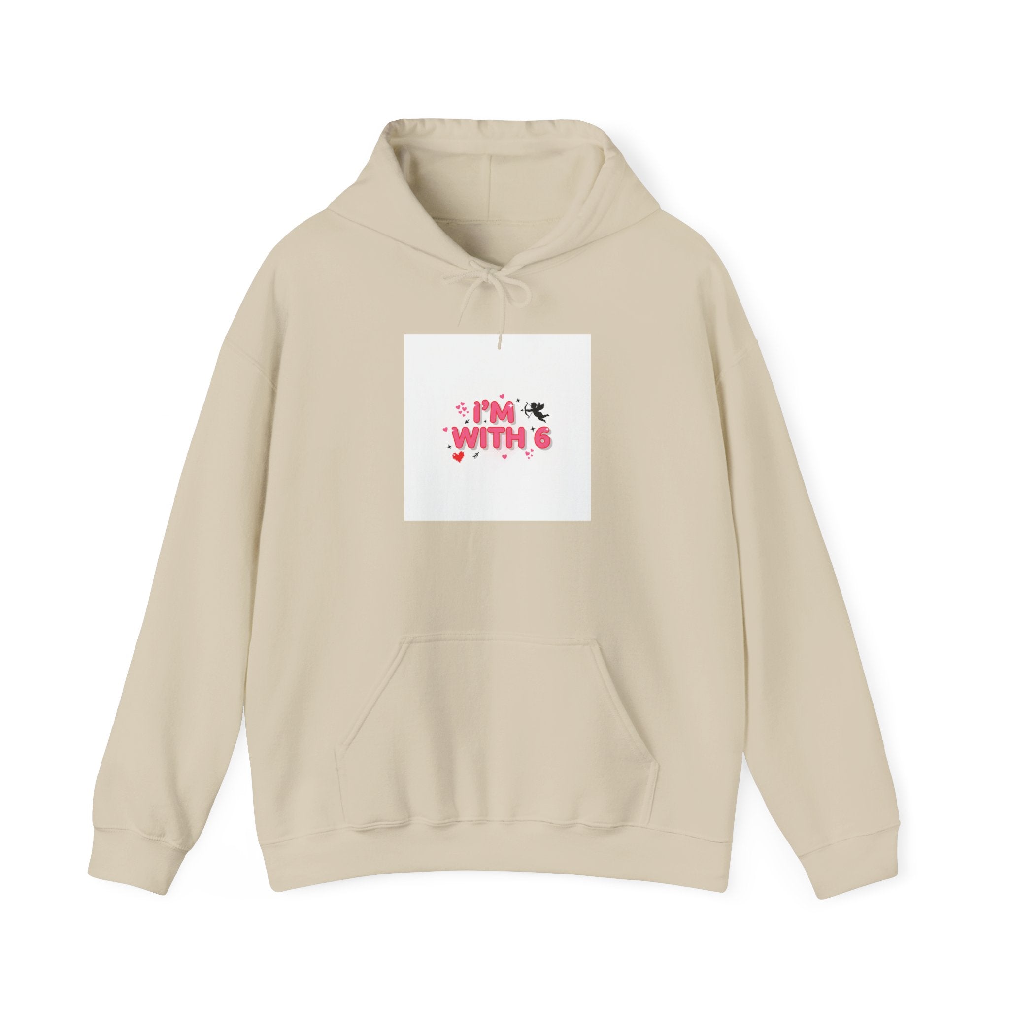 Valentine's 'I with 6 for 7' Meme Hoodie — Viral Helots Valentine's Sweatshirt