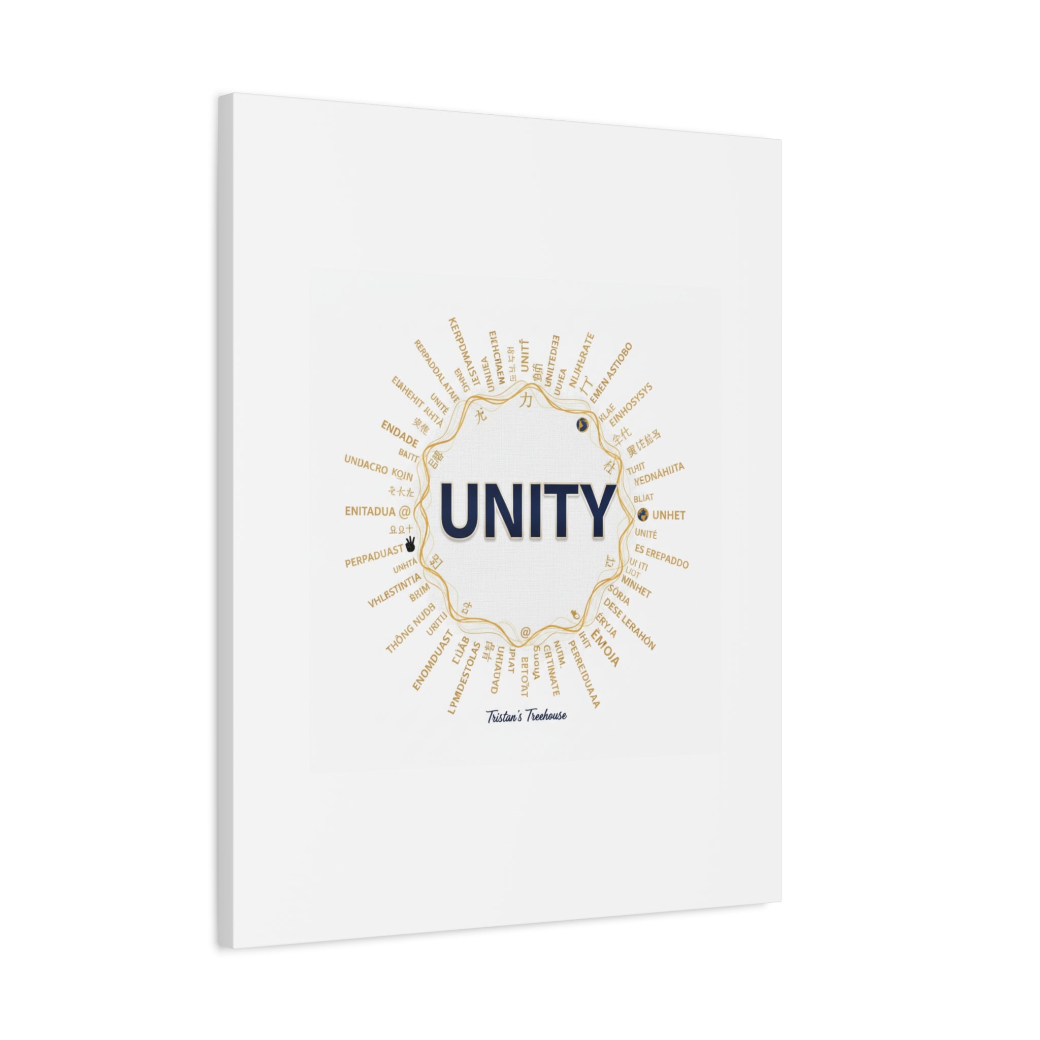 UNITY Canvas, Matte Stretched 1.25" | Dry January sober curious decor