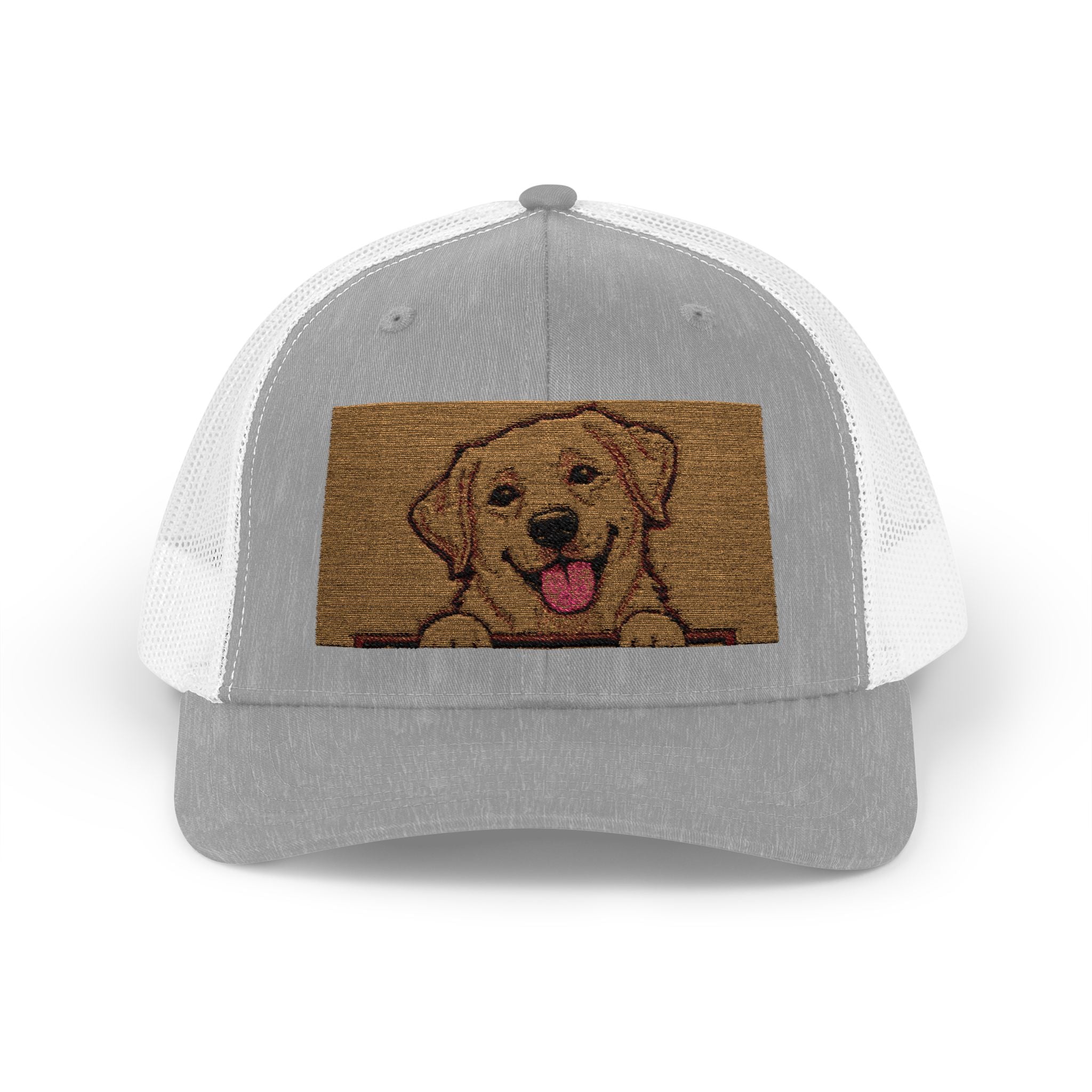 Golden Retriever Dog Meme Patch Snapback Trucker Cap