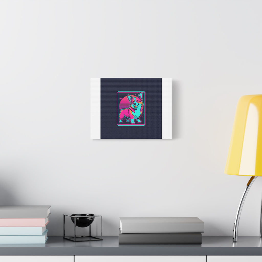 Platonic Love Corgi Canvas | Friendship Valentine, Galentine’s Wall Art
