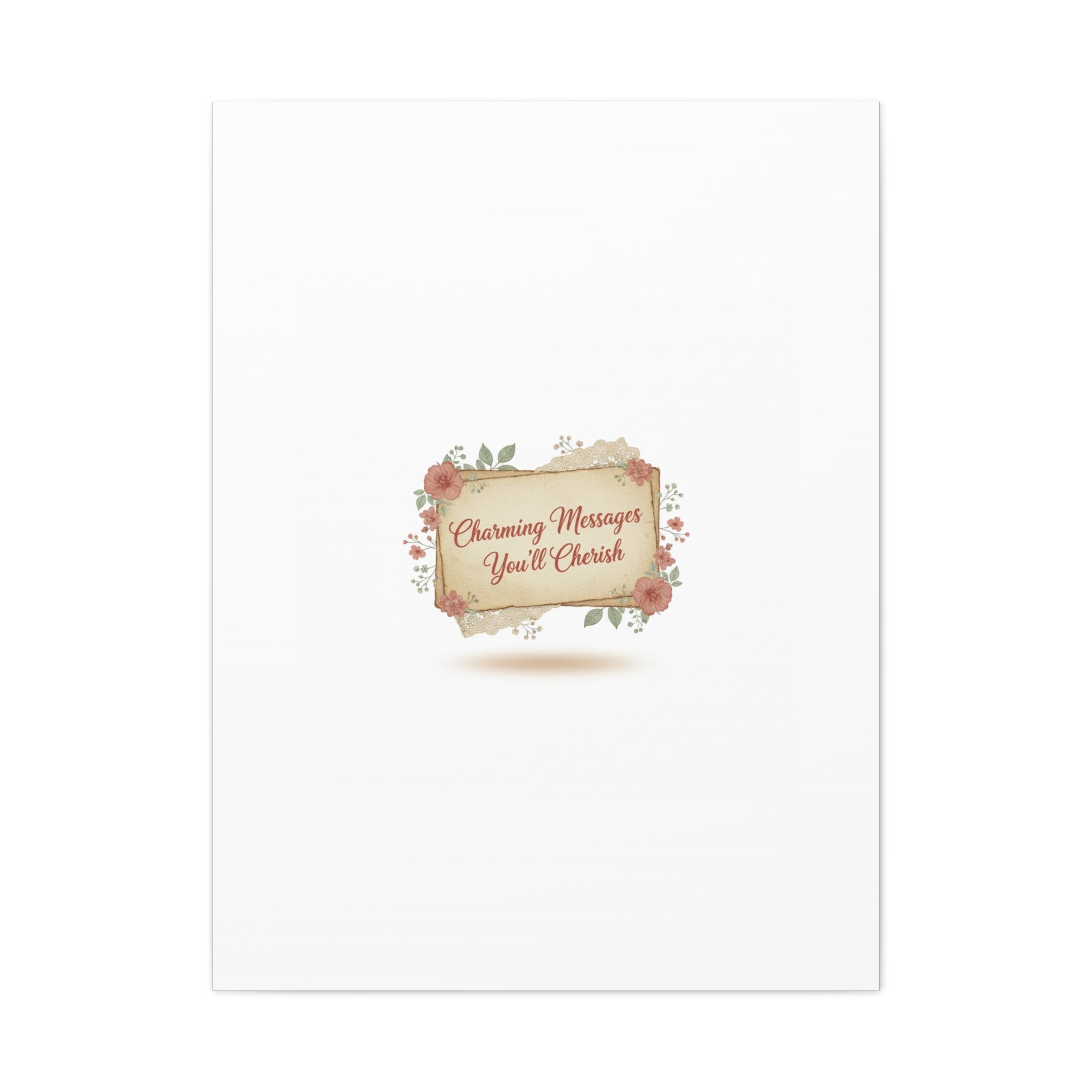 Love Letter Collage Canvas, Vintage Letter Art, Wax Seal Romance Print