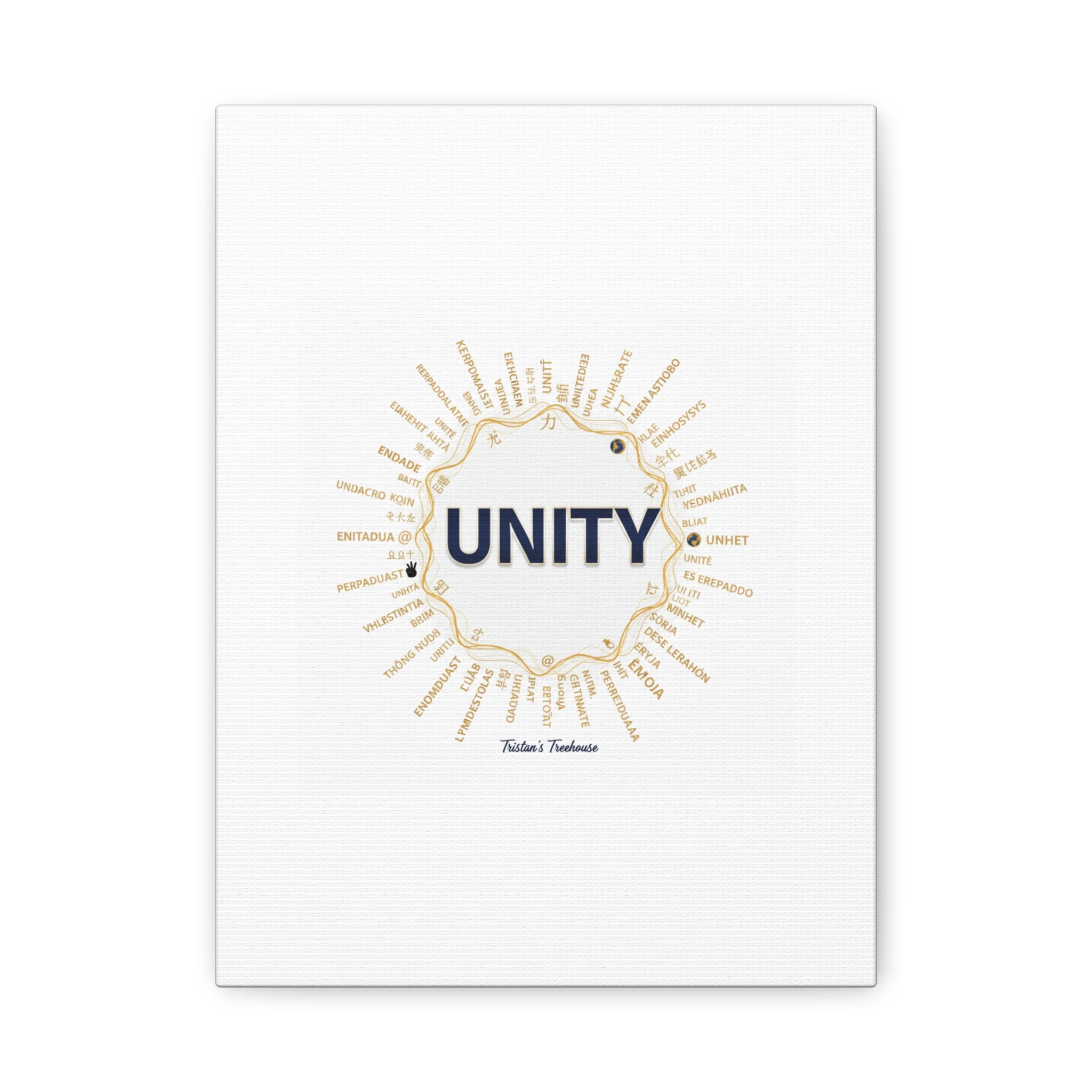 UNITY Canvas, Matte Stretched 1.25" | Dry January sober curious decor