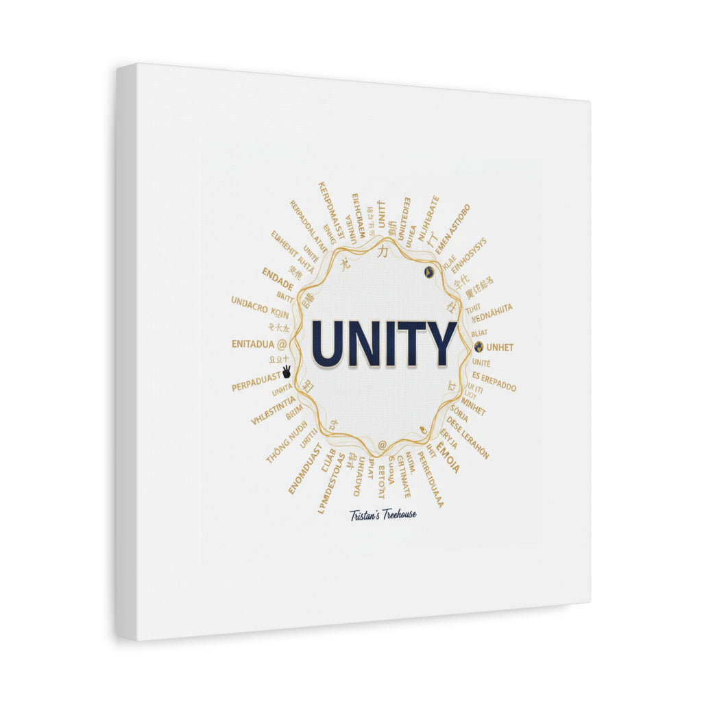 UNITY Canvas, Matte Stretched 1.25" | Dry January sober curious decor