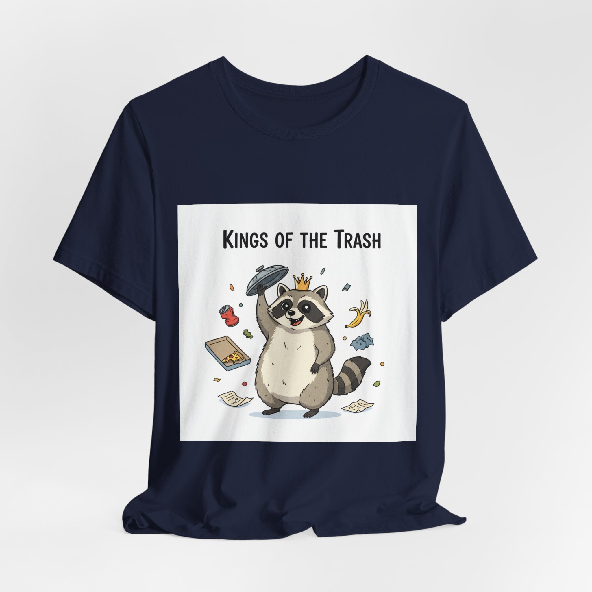 Kings of the Trash Raccoon Tee | trash panda, raccoon doodle