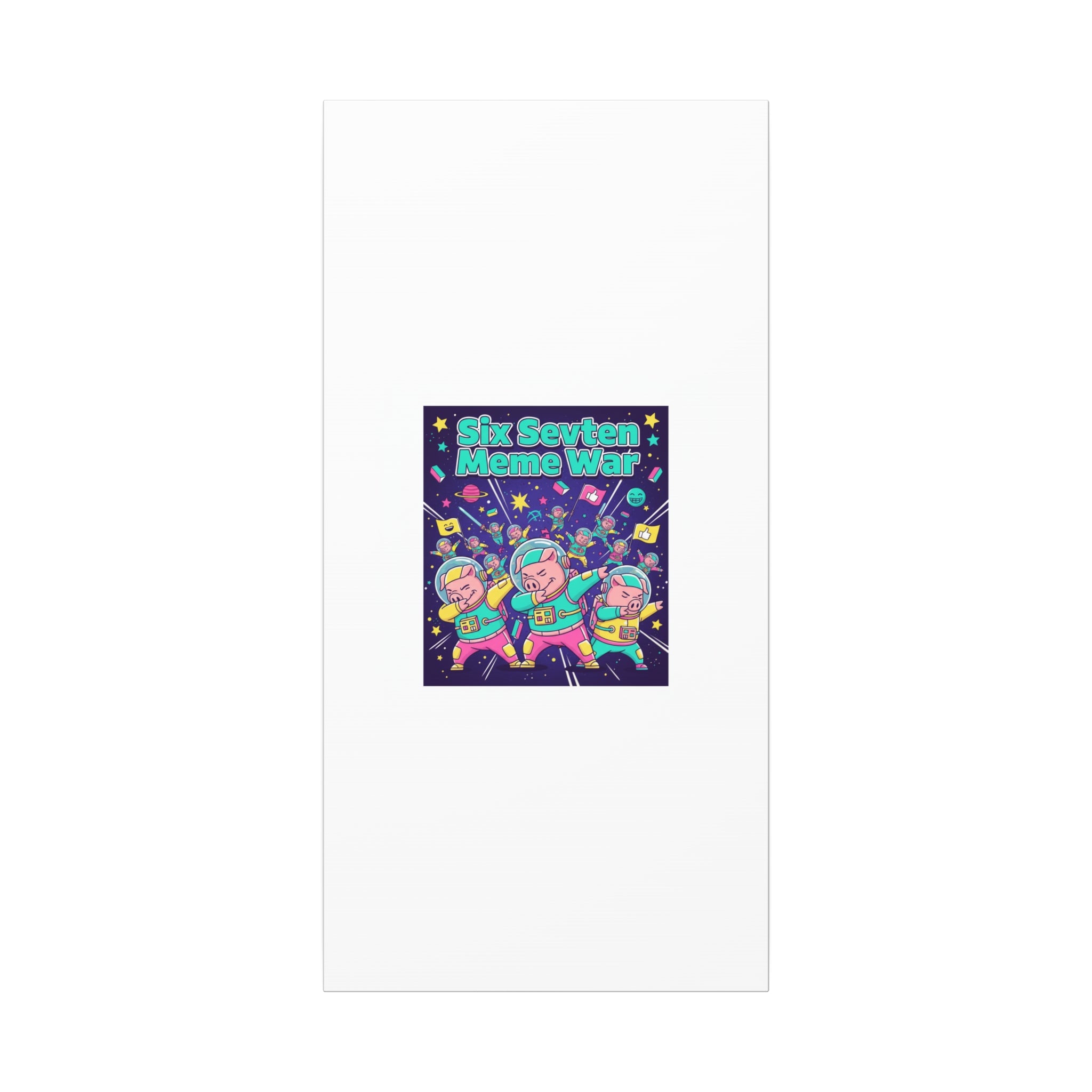 Six Sevven Meme War™ Canvas Tote | Nissspelled Edition