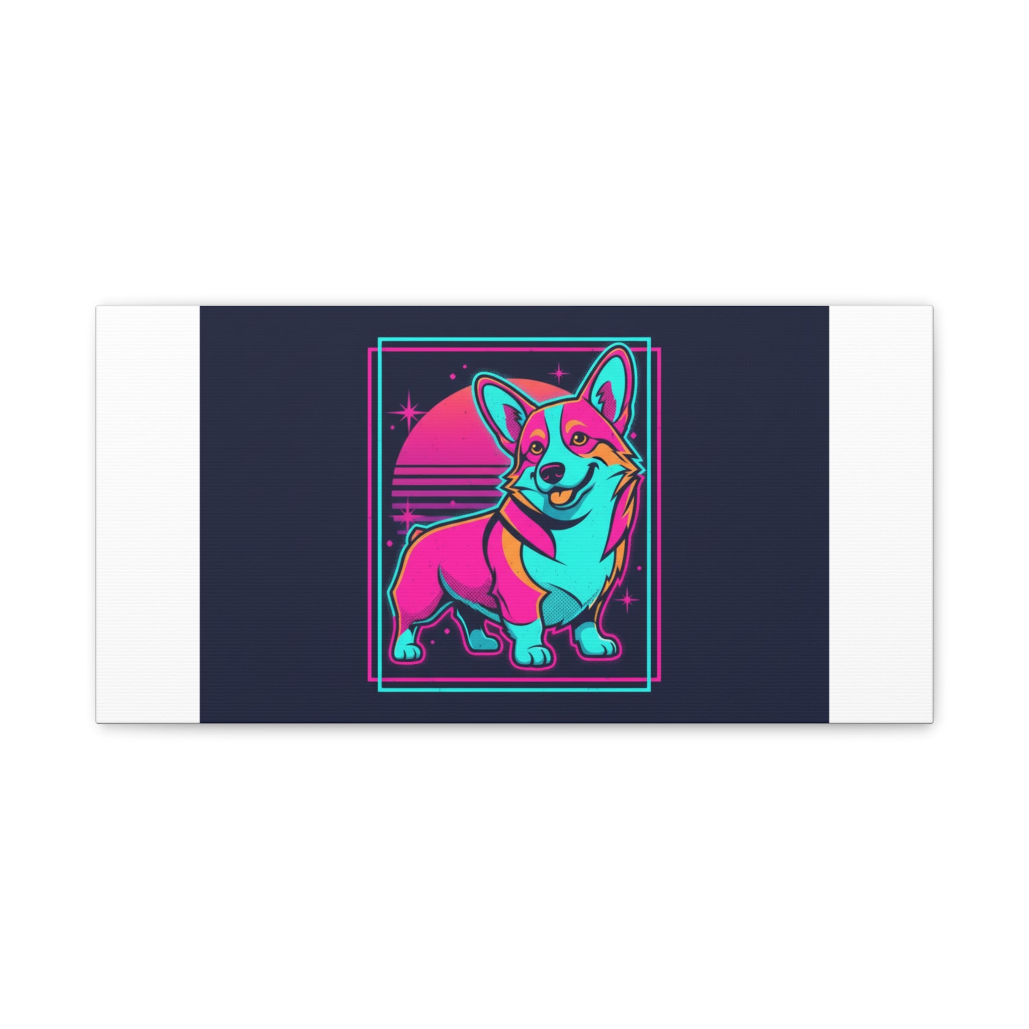 Platonic Love Corgi Canvas | Friendship Valentine, Galentine’s Wall Art