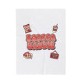 Bodega Baddie Velveteen Blanket | NYC Y2K deli sign, Spanglish cherries
