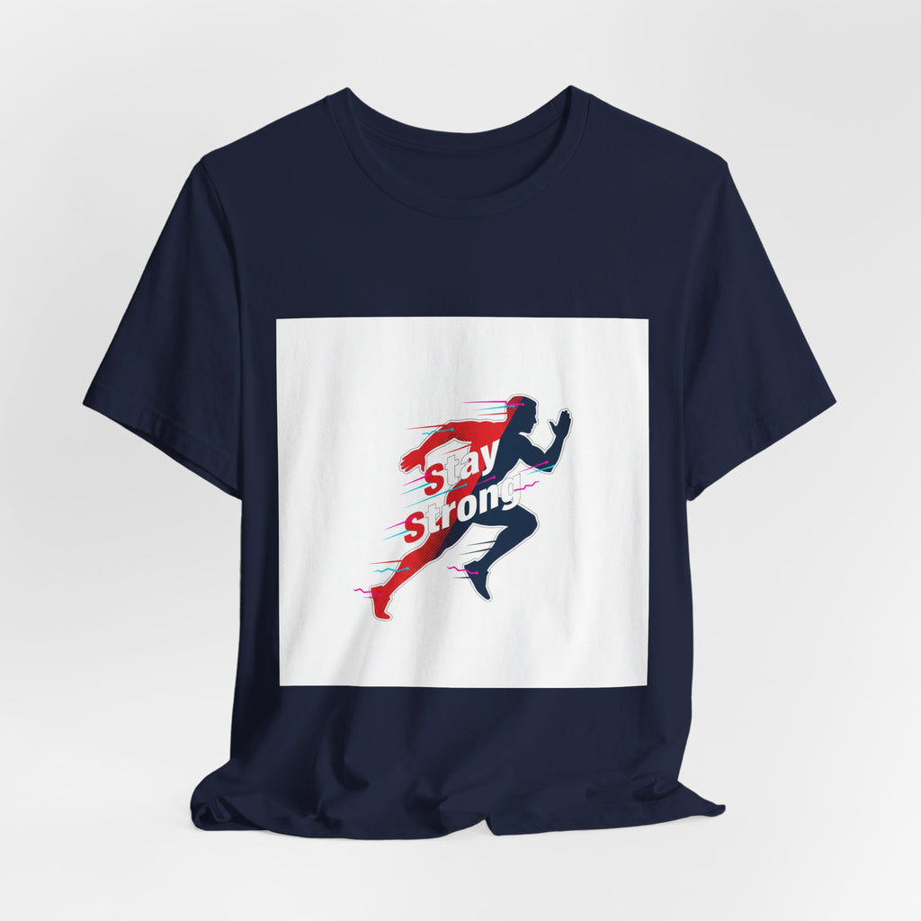 Stay Strong Runner Tee | fitness shirt, workout motivation