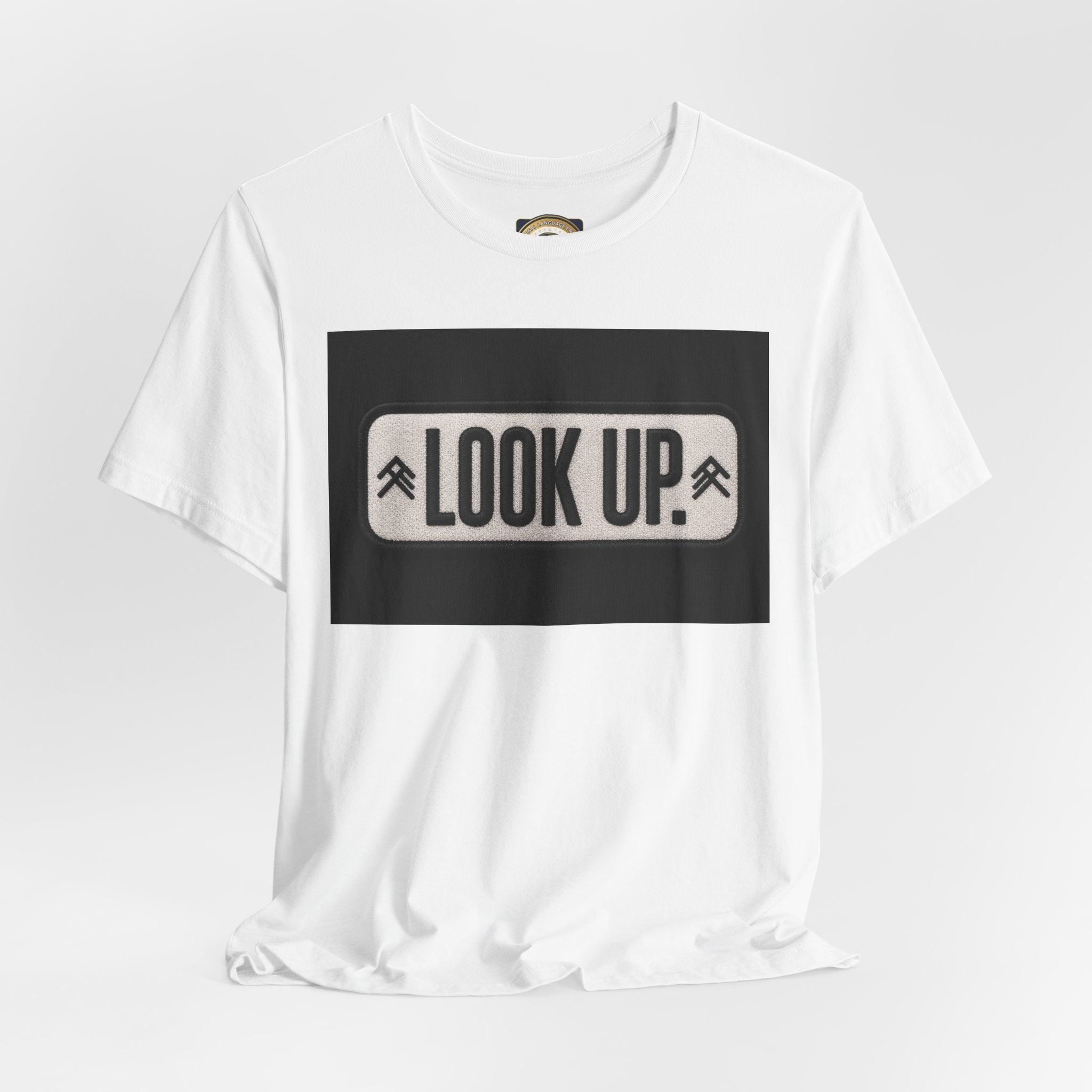 Look Up Tee — Inspirational Graphic T‑Shirt