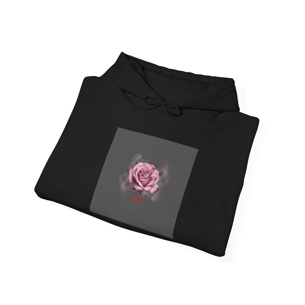 Moon Rose Hoodie, soft goth aesthetic | dark romance sweatshirt