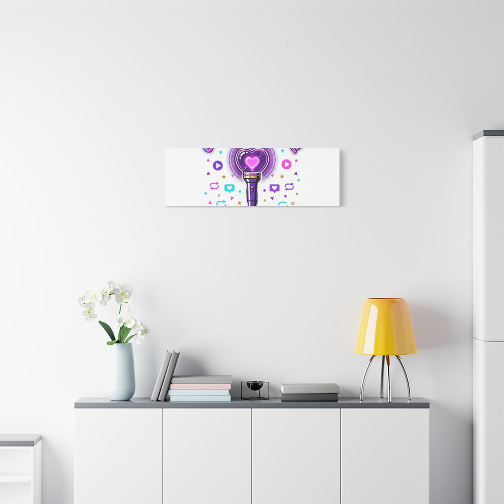 Comeback Mode Lightstick Canvas | K-pop Comeback, Streaming Squad