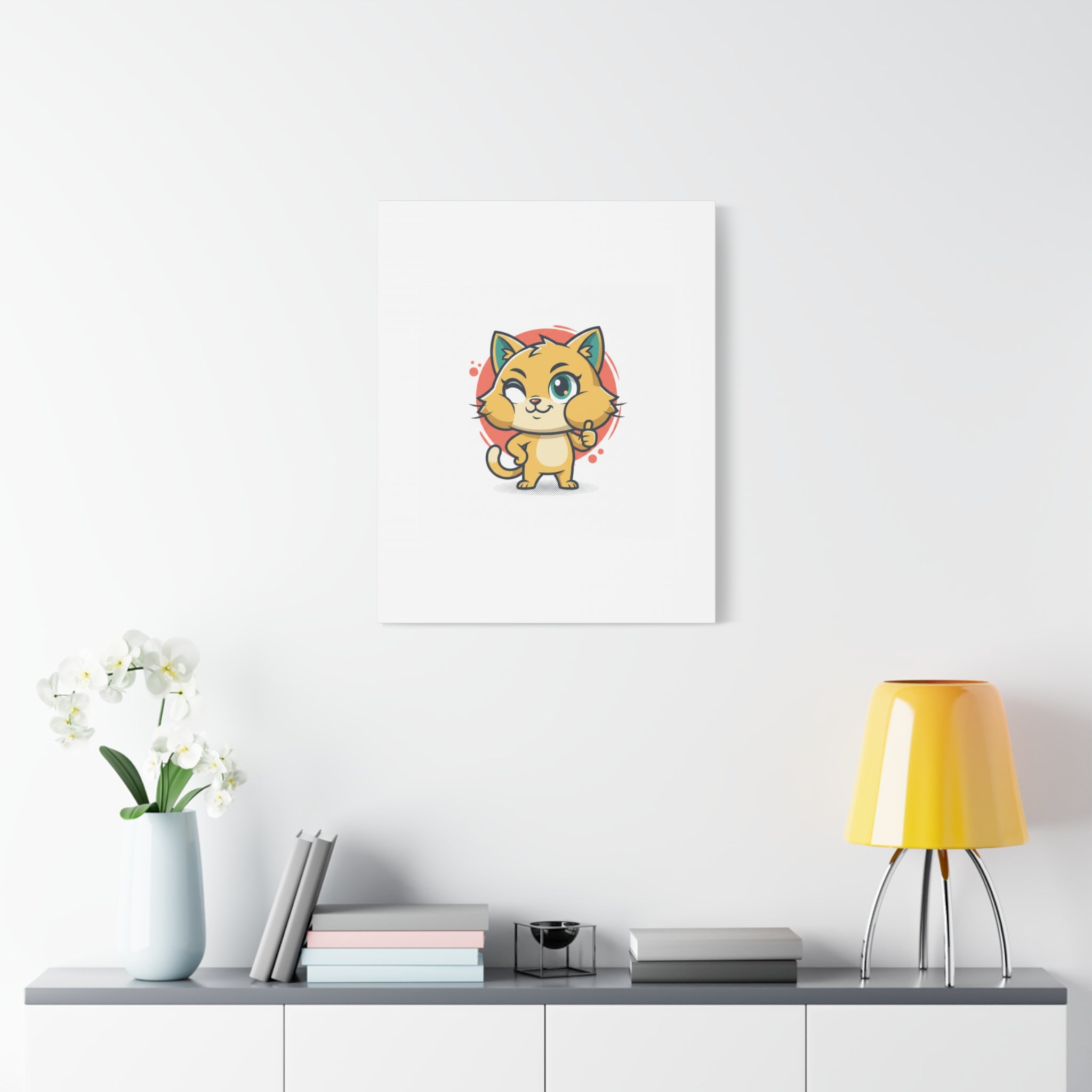 Cheeky Rodent Art Print | Rodent-Core Cute Rat/Mice Wall Canvas