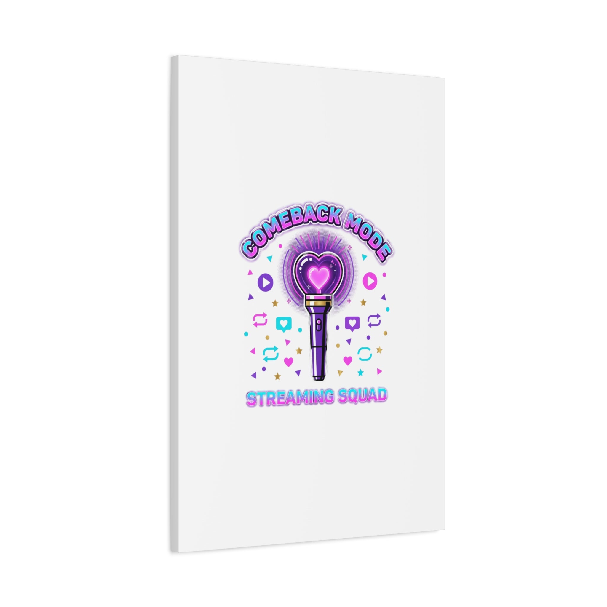Comeback Mode Lightstick Canvas | K-pop Comeback, Streaming Squad