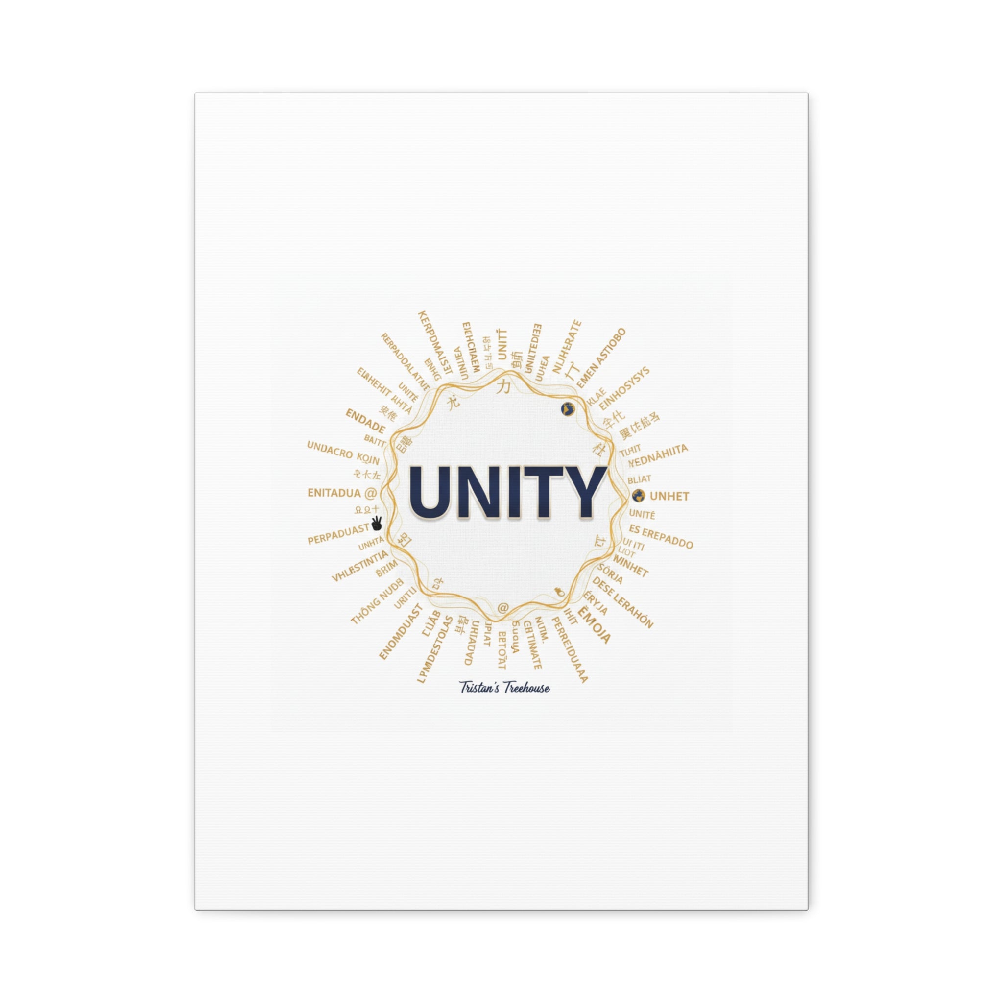 UNITY Canvas, Matte Stretched 1.25" | Dry January sober curious decor