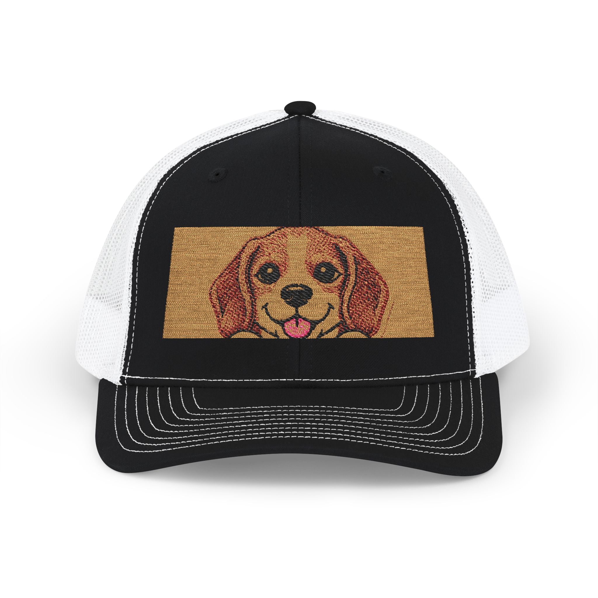 Golden Dog Meme Embroidered Trucker Hat