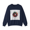 Painterly Abstract Floral Swirl Sweatshirt | artsy brushstroke apparel