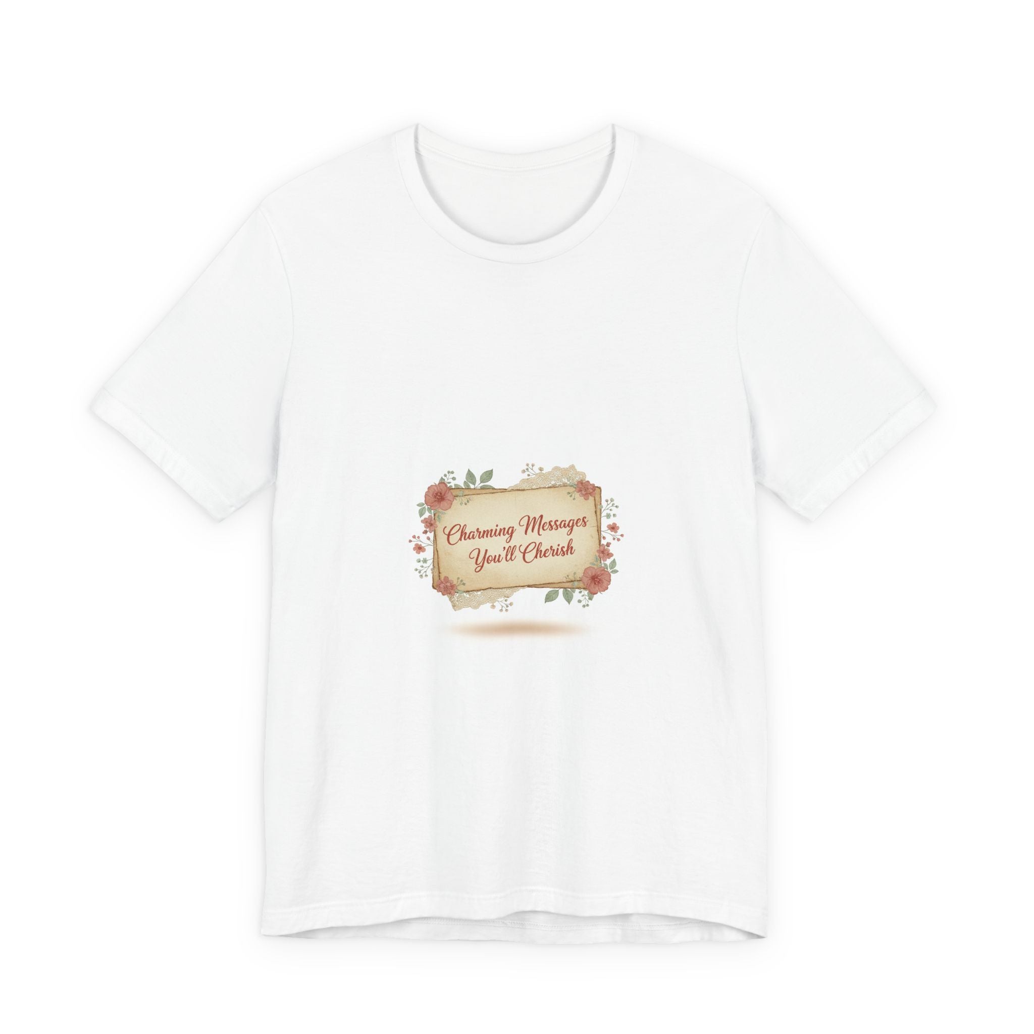 Love Letter Collage Tee | vintage letter art shirt, typewriter romance print