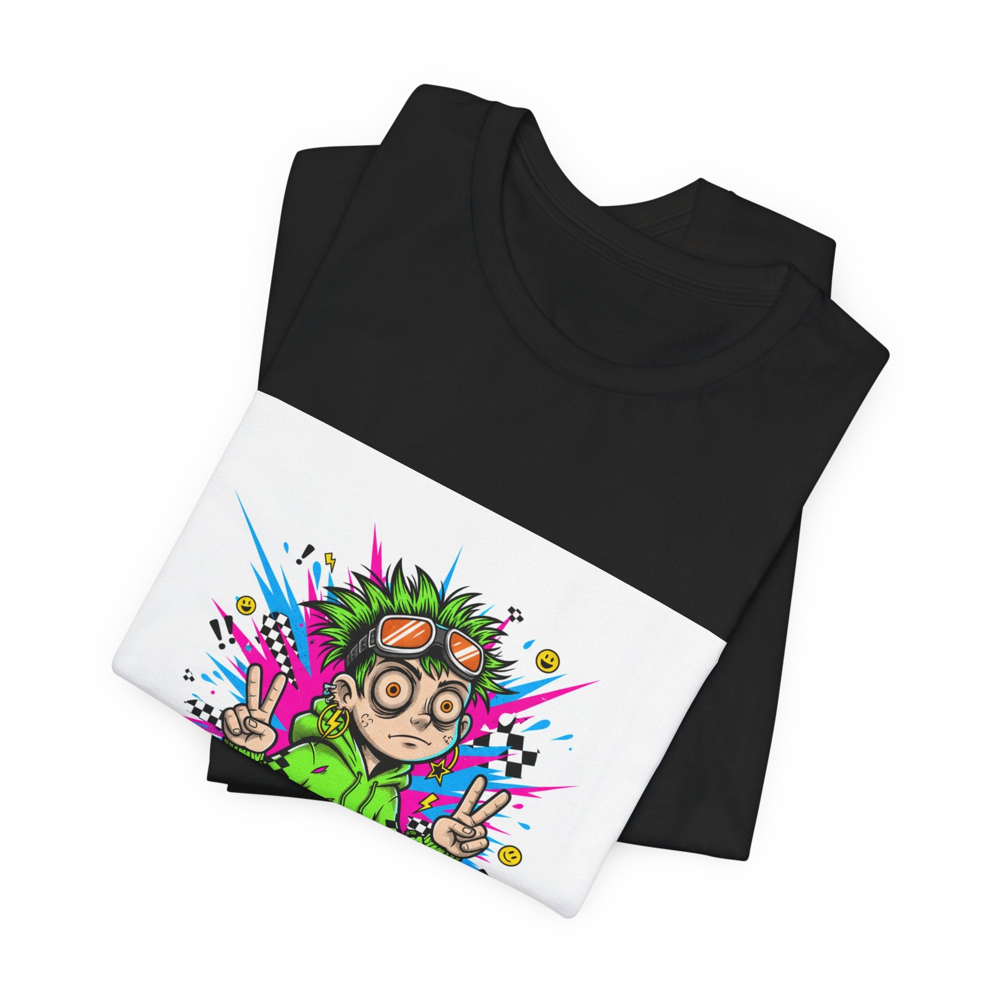 Vibrant Graphic Art T-Shirt – Bold Colorful Design Unisex Tee