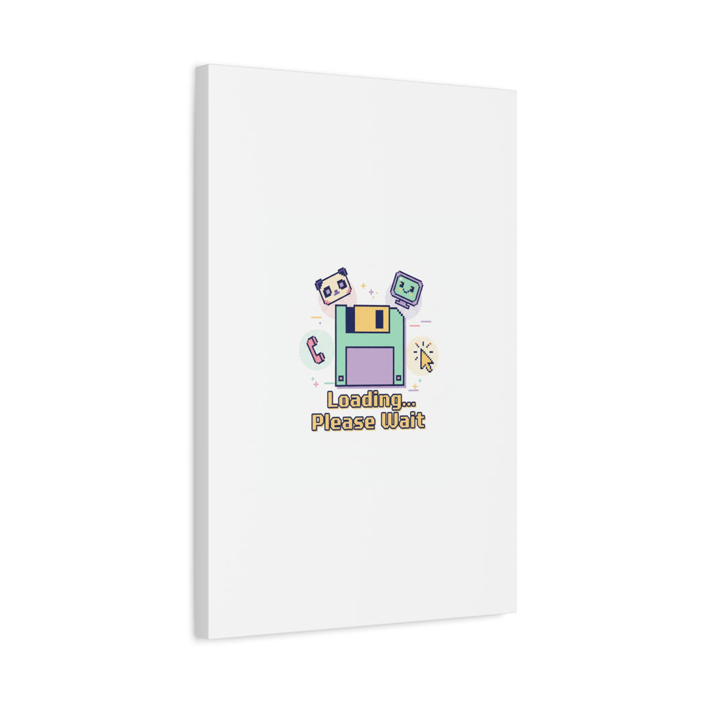 Loading Please Wait Canvas | Old Internet Aesthetic, 90s Web Nostalgia