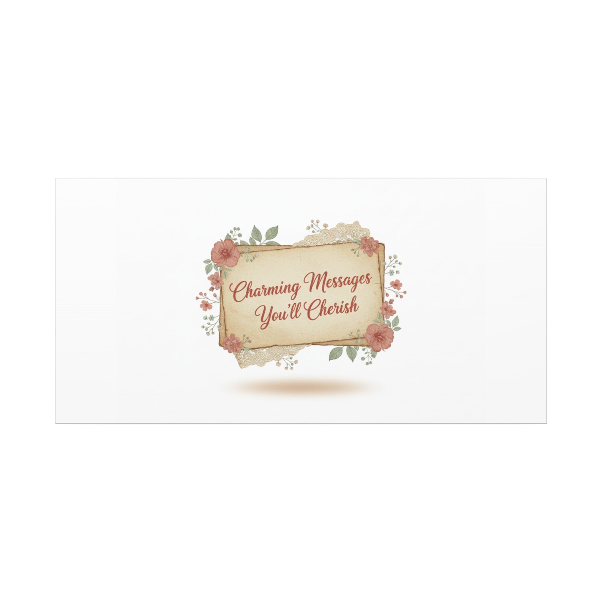 Love Letter Collage Canvas, Vintage Letter Art, Wax Seal Romance Print