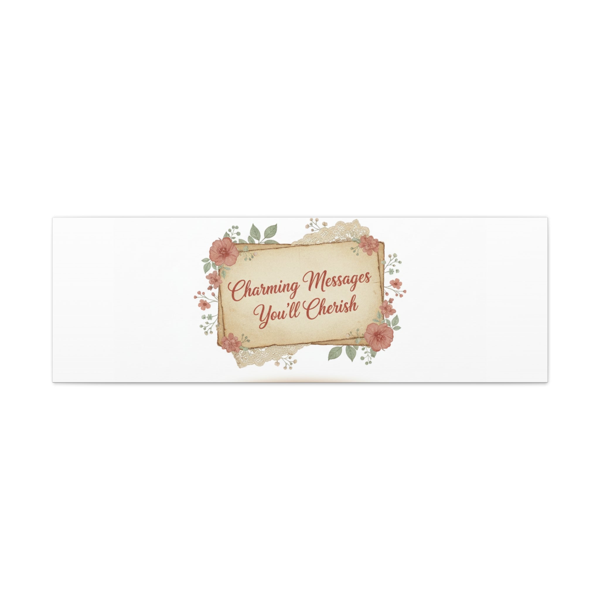 Love Letter Collage Canvas, Vintage Letter Art, Wax Seal Romance Print