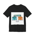 Meme War Cats Dabbing T-Shirt — Six vs. Seven Funny Graphic Tee