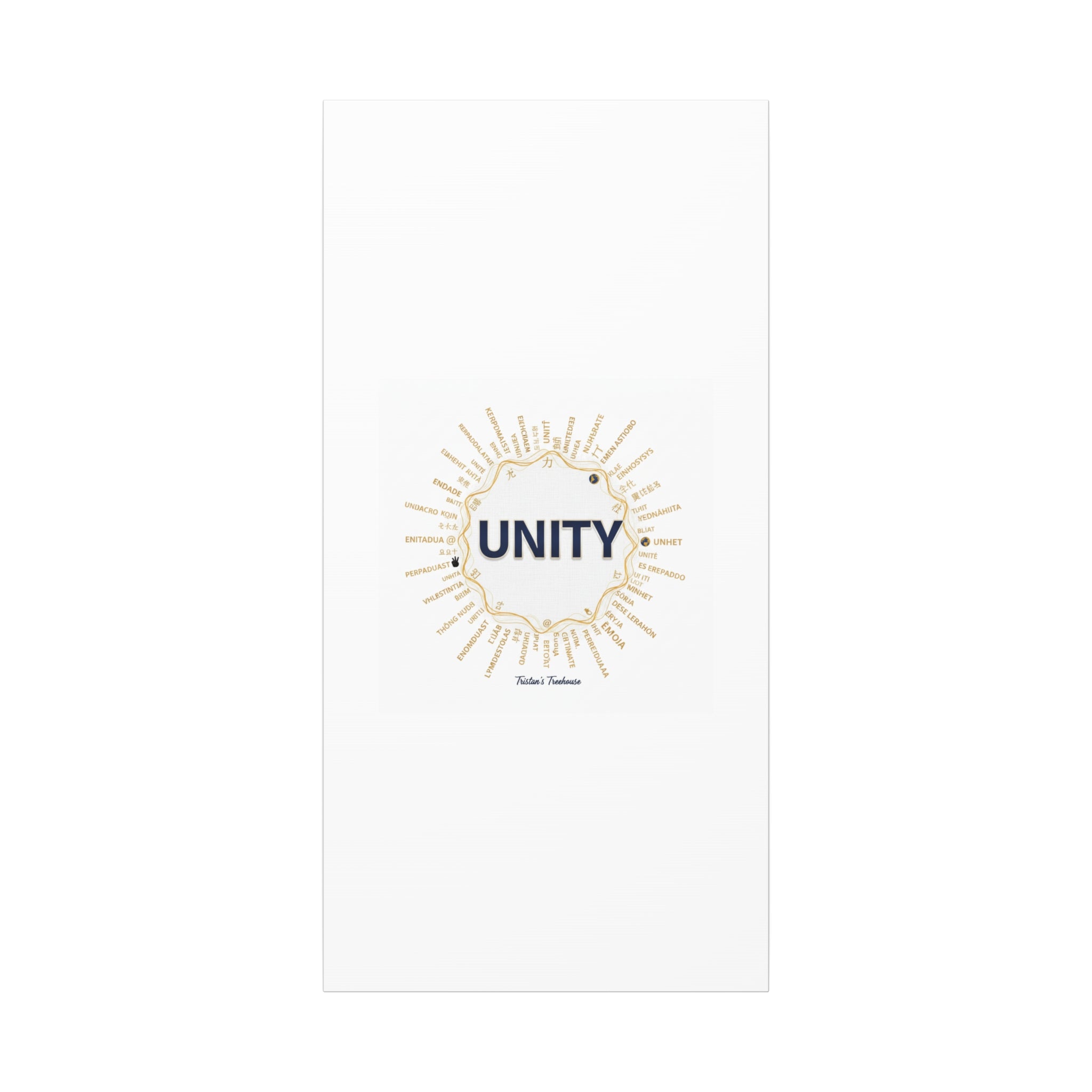 UNITY Canvas, Matte Stretched 1.25" | Dry January sober curious decor