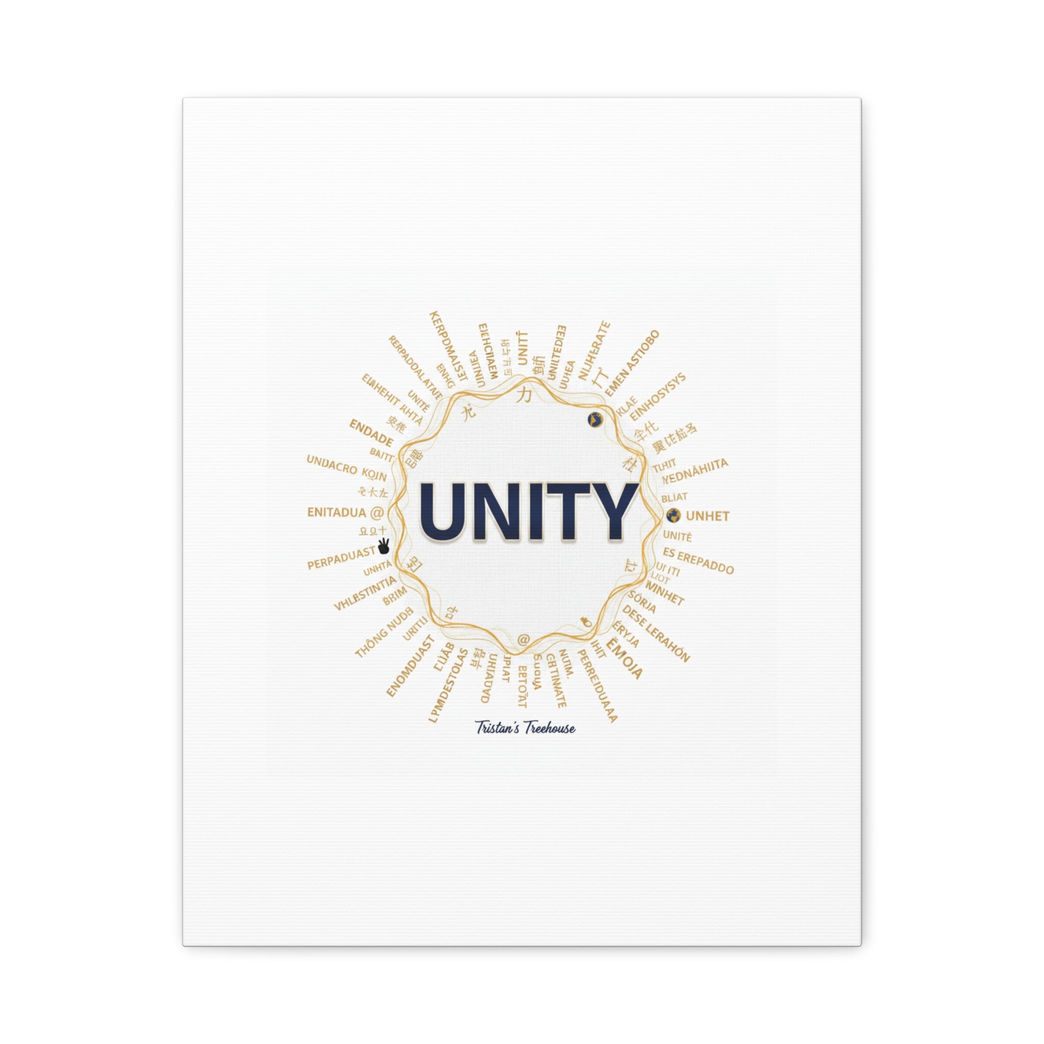 UNITY Canvas, Matte Stretched 1.25" | Dry January sober curious decor