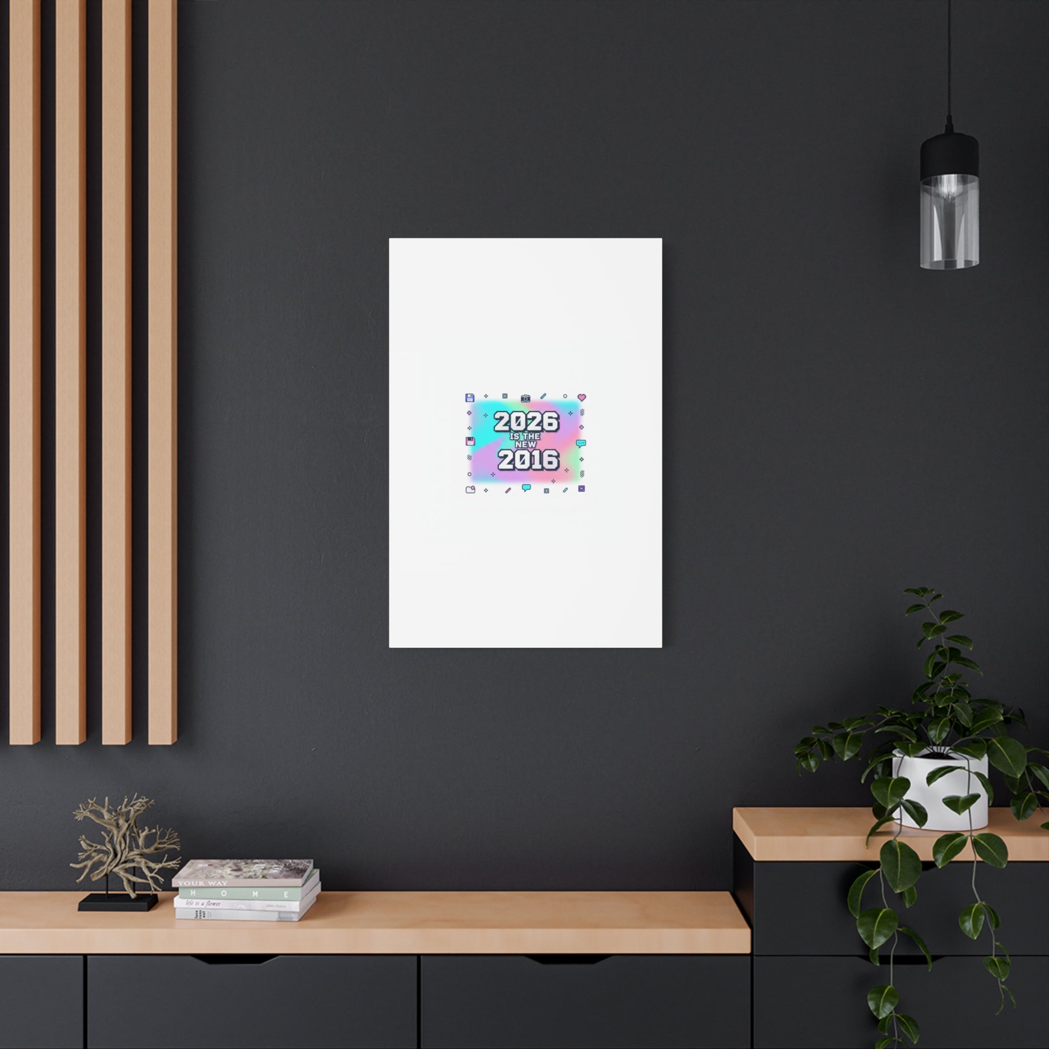 Matte Canvas, Stretched, 1.25"