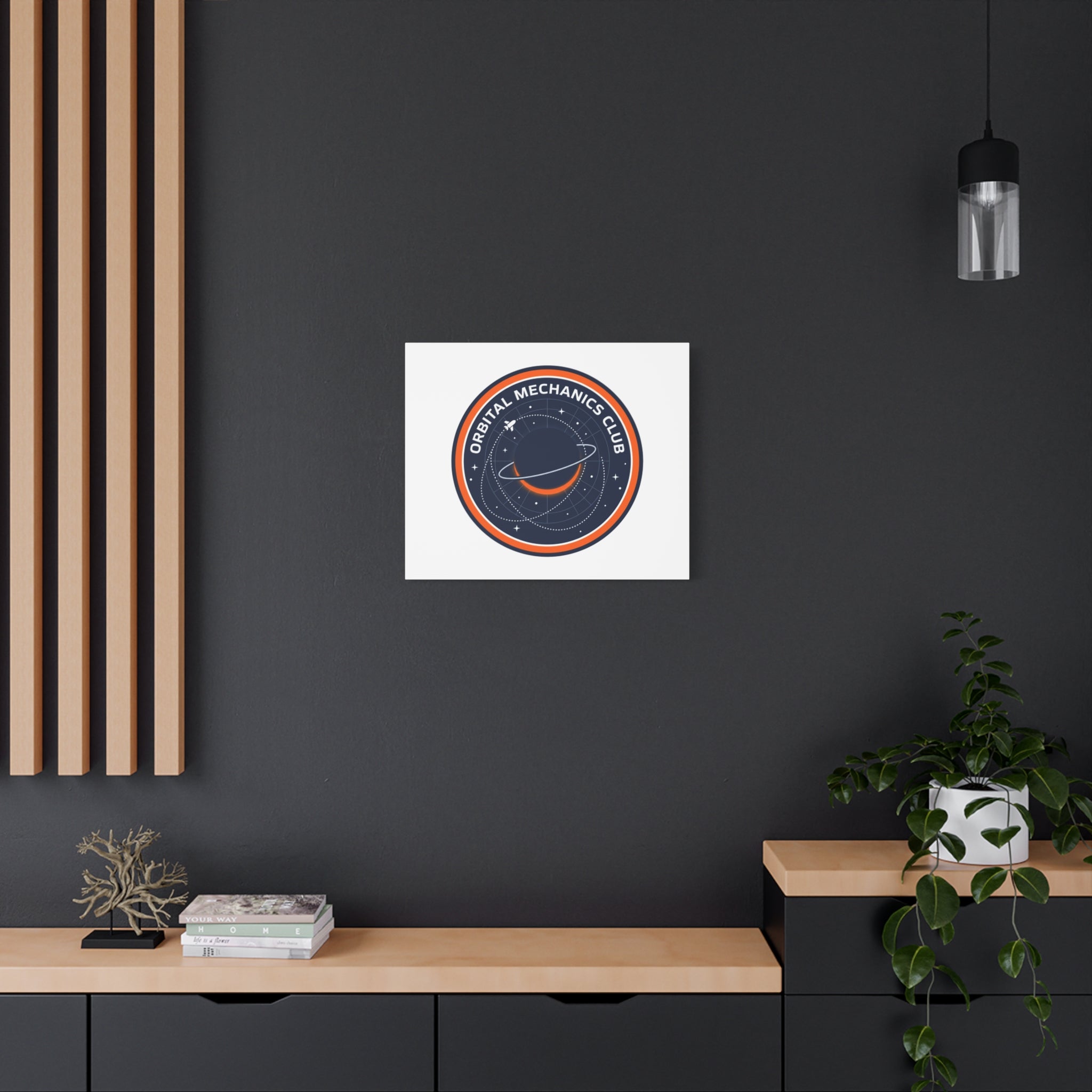Orbital Mechanics Club Canvas | mission patch, space science