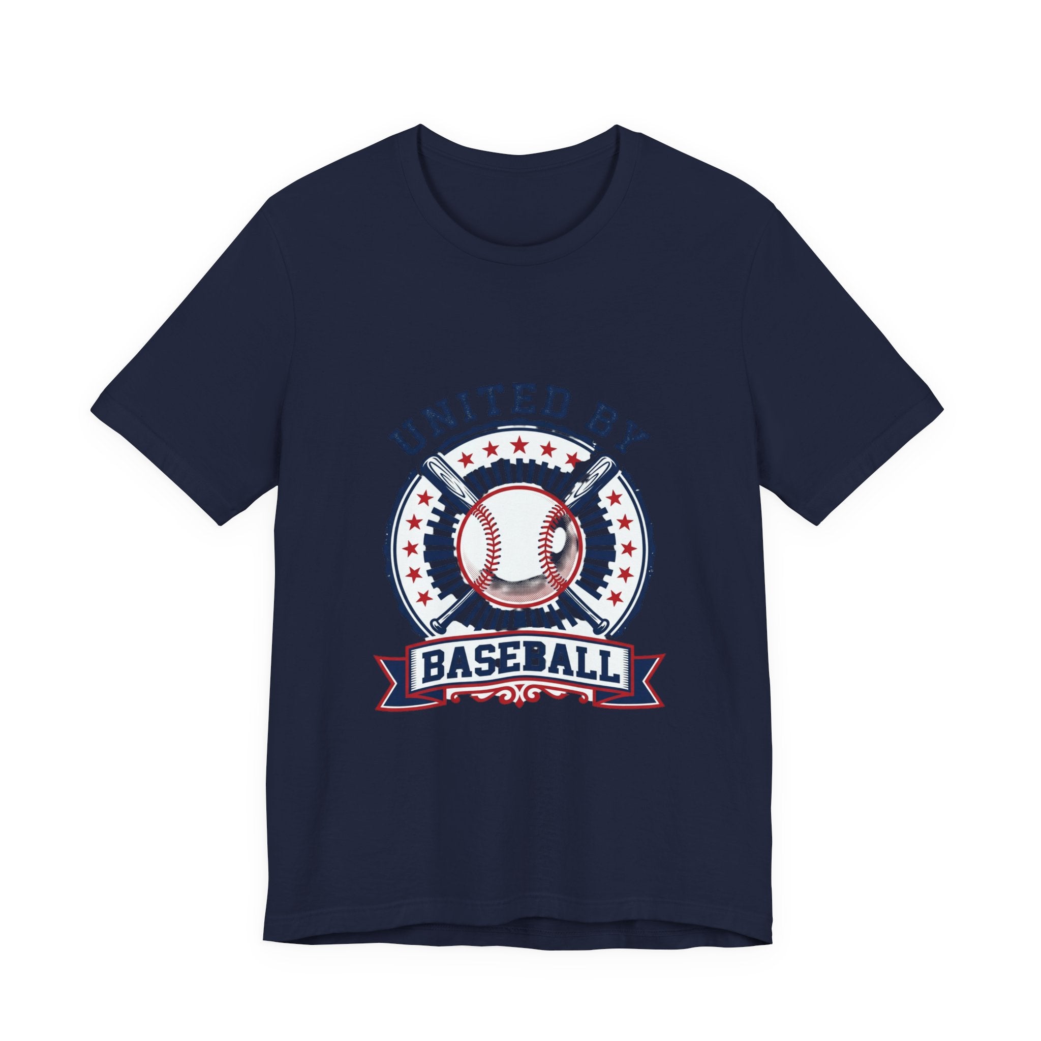 United by Baseball Tee | Patriotic Baseball Shirt, Vintage Red White Blue