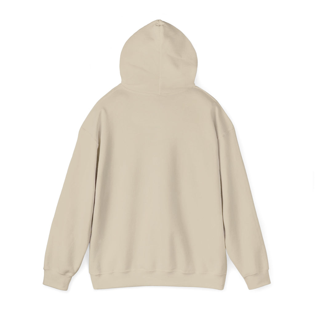 Loud Self-Care Metal Font Hoodie | gothic wellness quote, edgy self-care merch