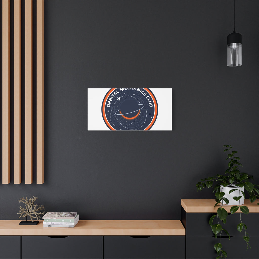 Orbital Mechanics Club Canvas | mission patch, space science