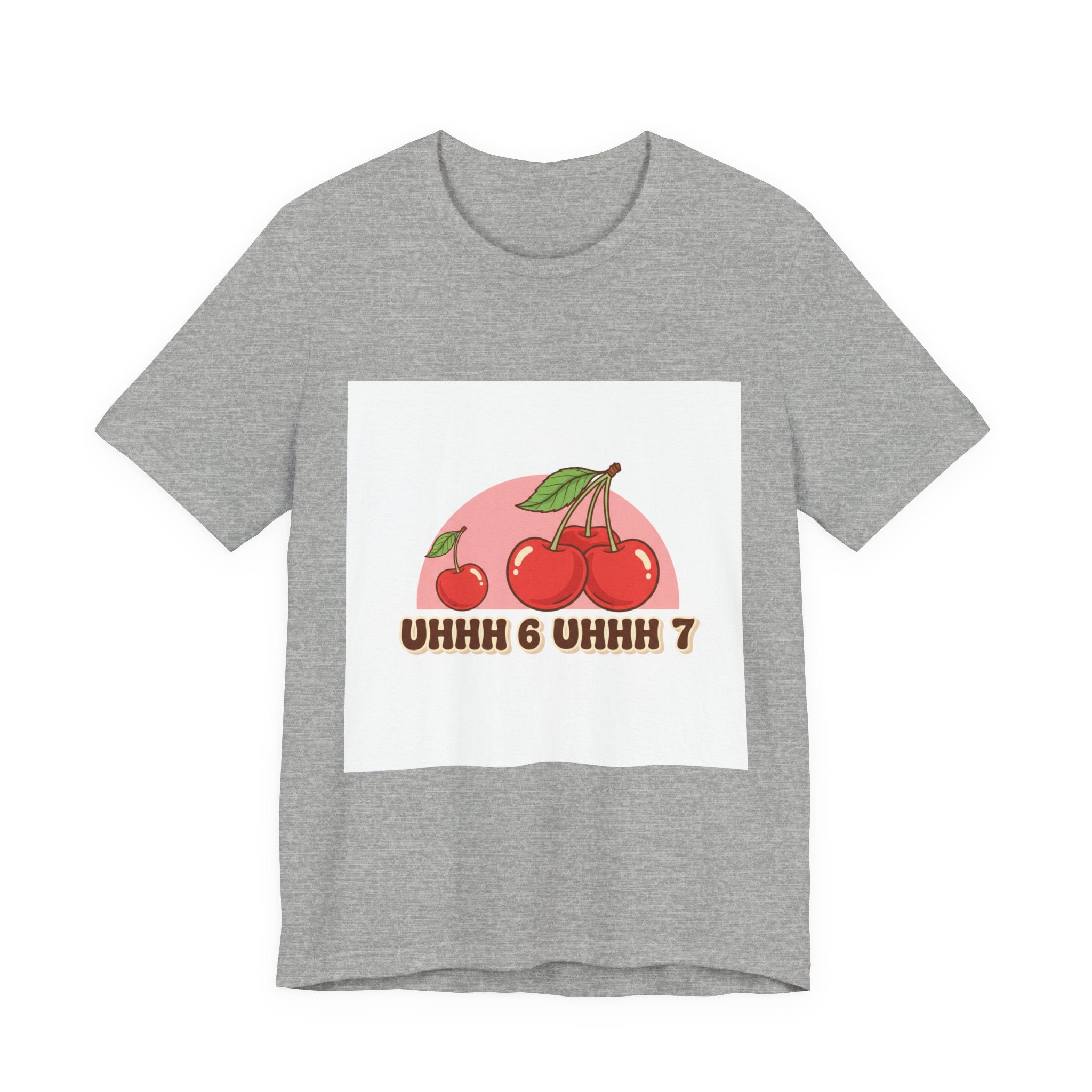 Retro Cherry Graphic Tee | kawaii fruit design, vintage cherry shirt