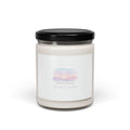 Gentle Intention Scented Soy Candle | Mindful Wellness, Pastel Gradient
