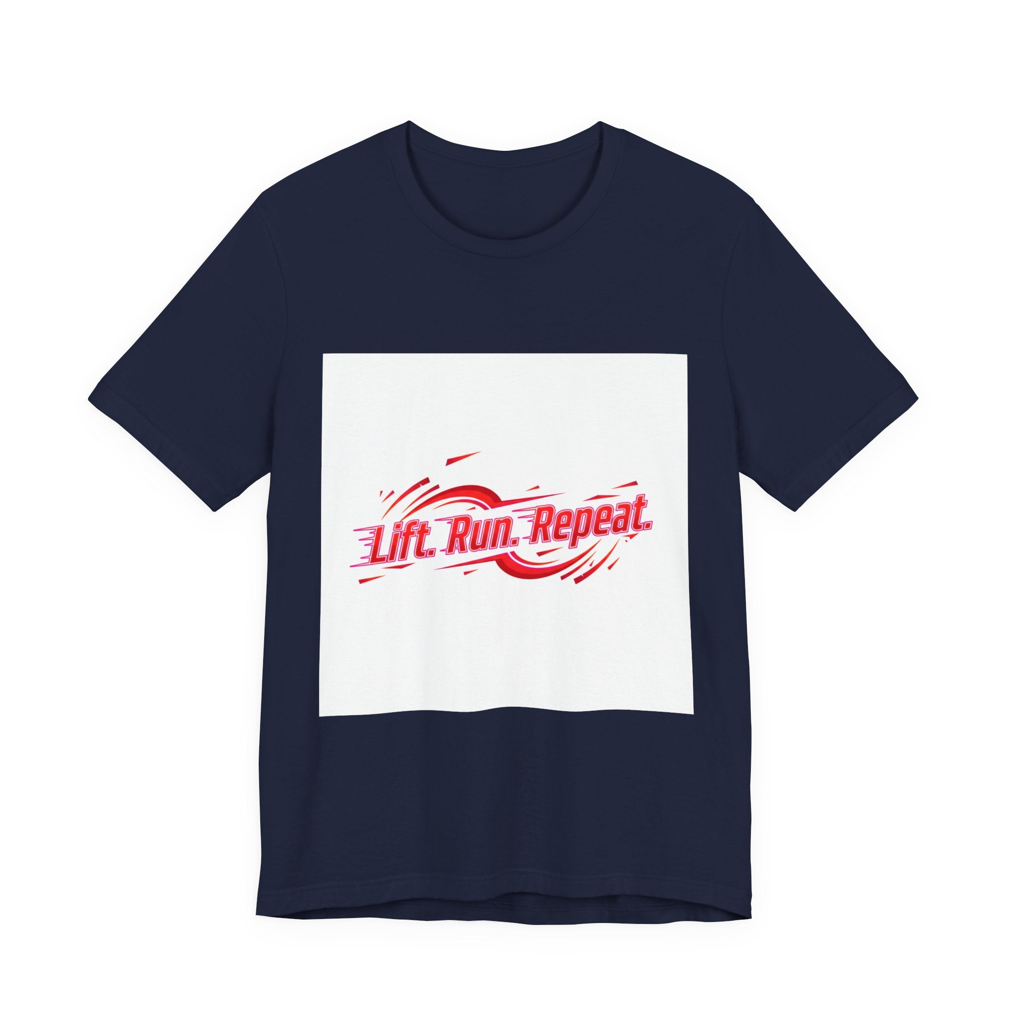 Lift Run Repeat Tee | fitness shirt, gym motivation