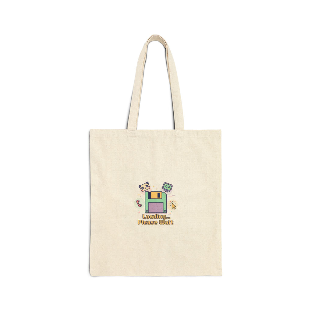 Pixel Loading Screen Tote | Old Internet Aesthetic, 90s Web Nostalgia