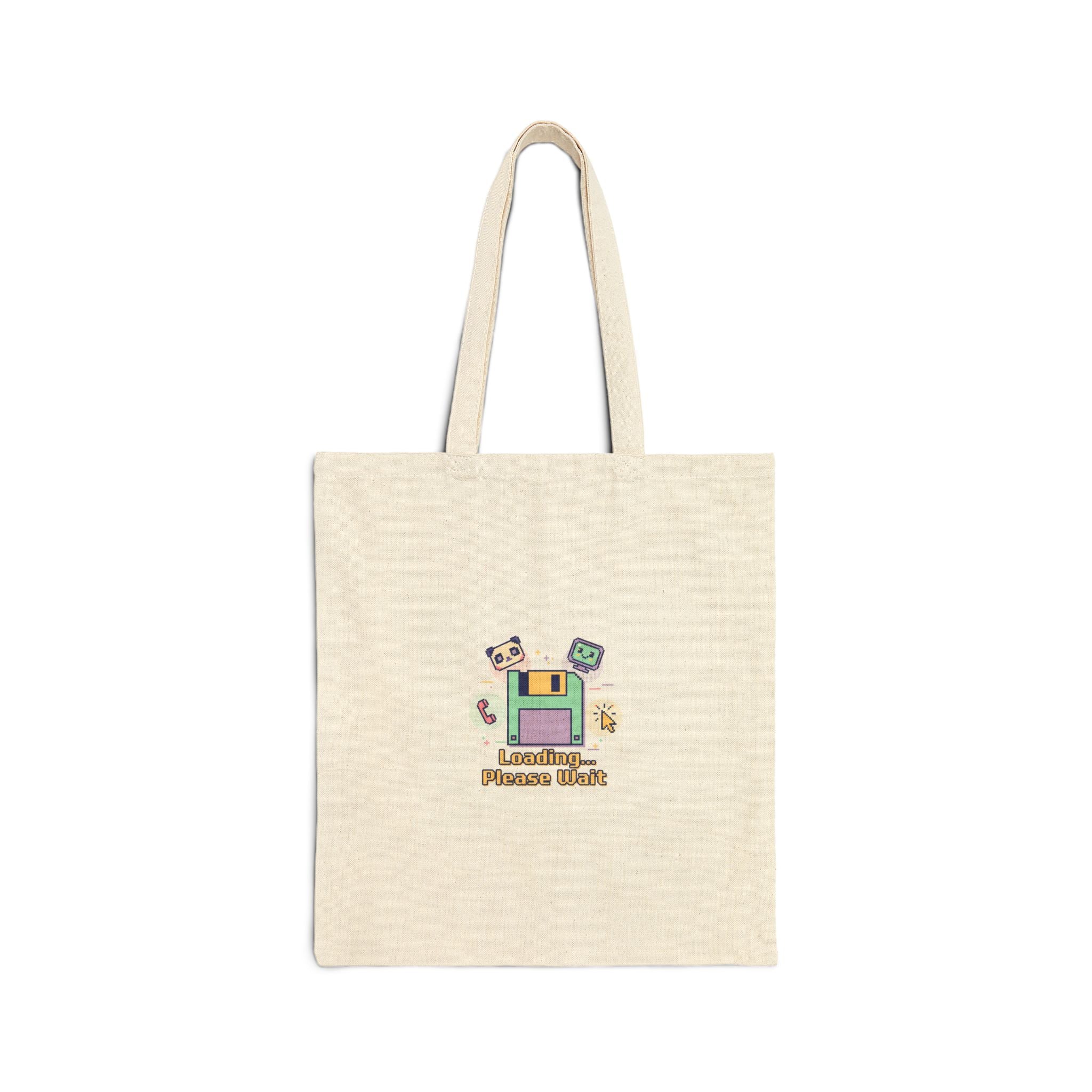 Pixel Loading Screen Tote | Old Internet Aesthetic, 90s Web Nostalgia
