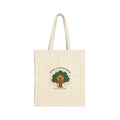 Cute Treehouse Illustration Tote | eco humor, sustainable living